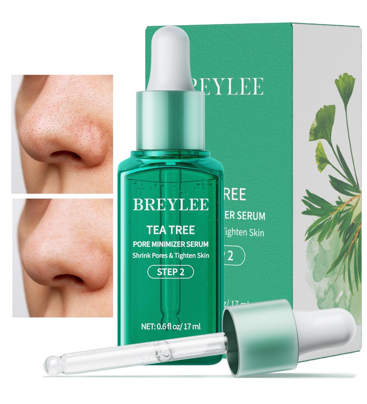 BREYLEE Pore Minimizer Serum - Refine & Tighten Pores Control Oil Soothing Skin Care for Face & Nose - Buy Online on GoSupps.com