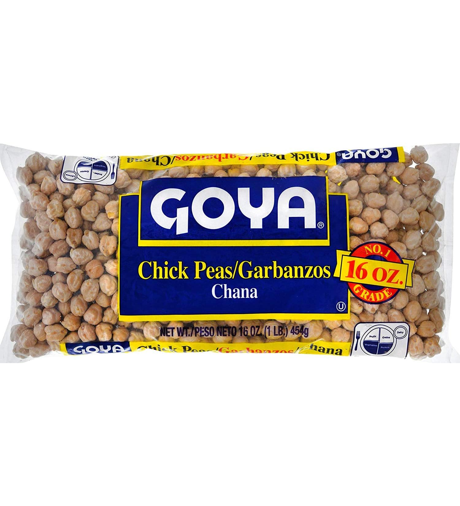 Goya Chick Peas 16.0 OZ(Pack of 4)