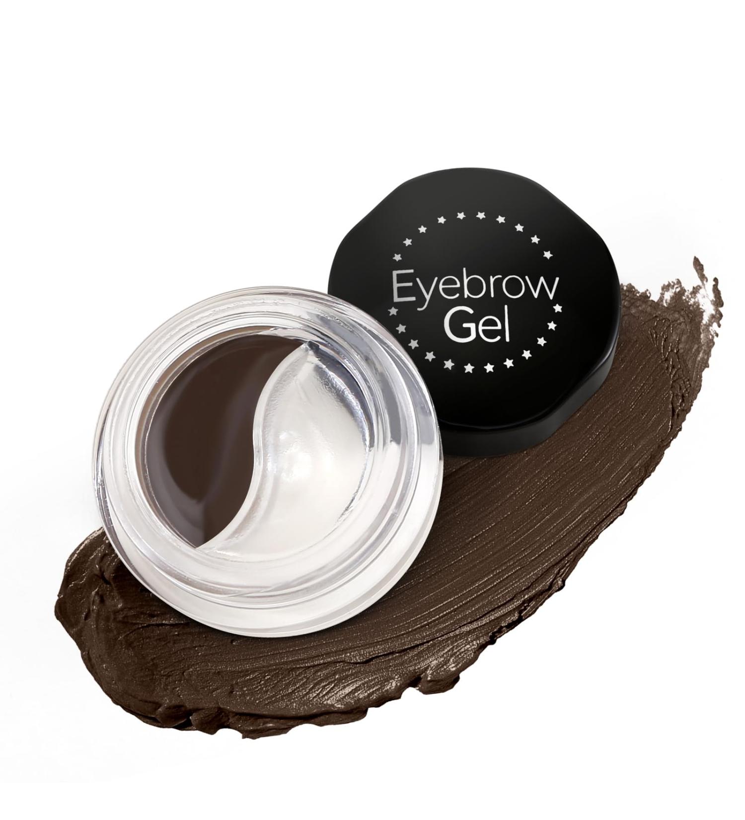 Apooliy Waterproof Eyebrow Gel Brow Pomade Set 2 in 1 Long-Lasting Eyebrow Wax Filling & Shaping Tinted Brow Creates Natural Brows Dark Brown #03 - Buy Online on GoSupps.com