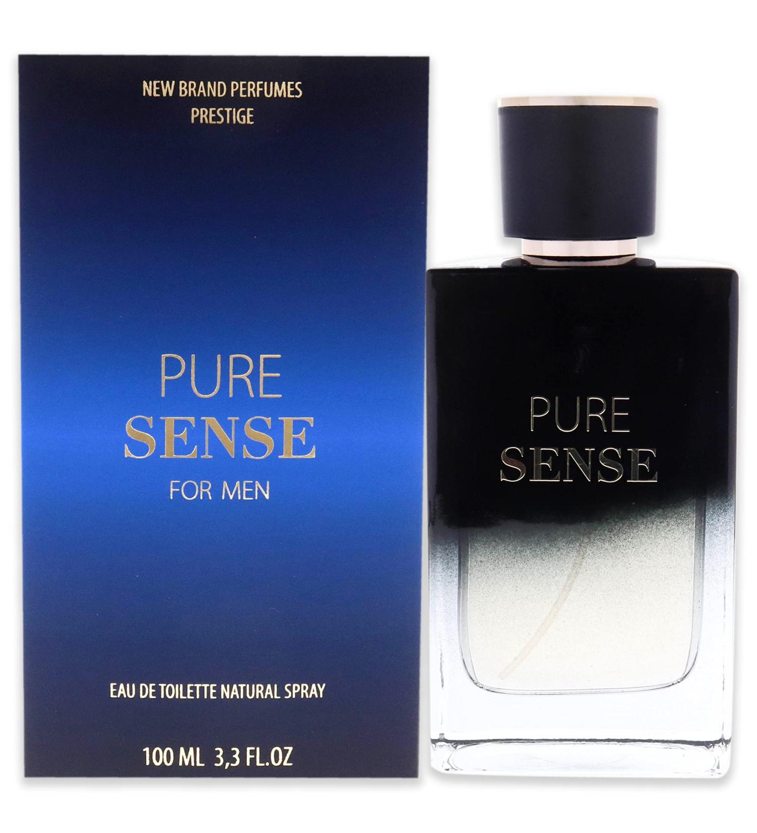 New Brand Pure Sense EDT Spray Men 3.3 oz - Buy Online on GoSupps.com