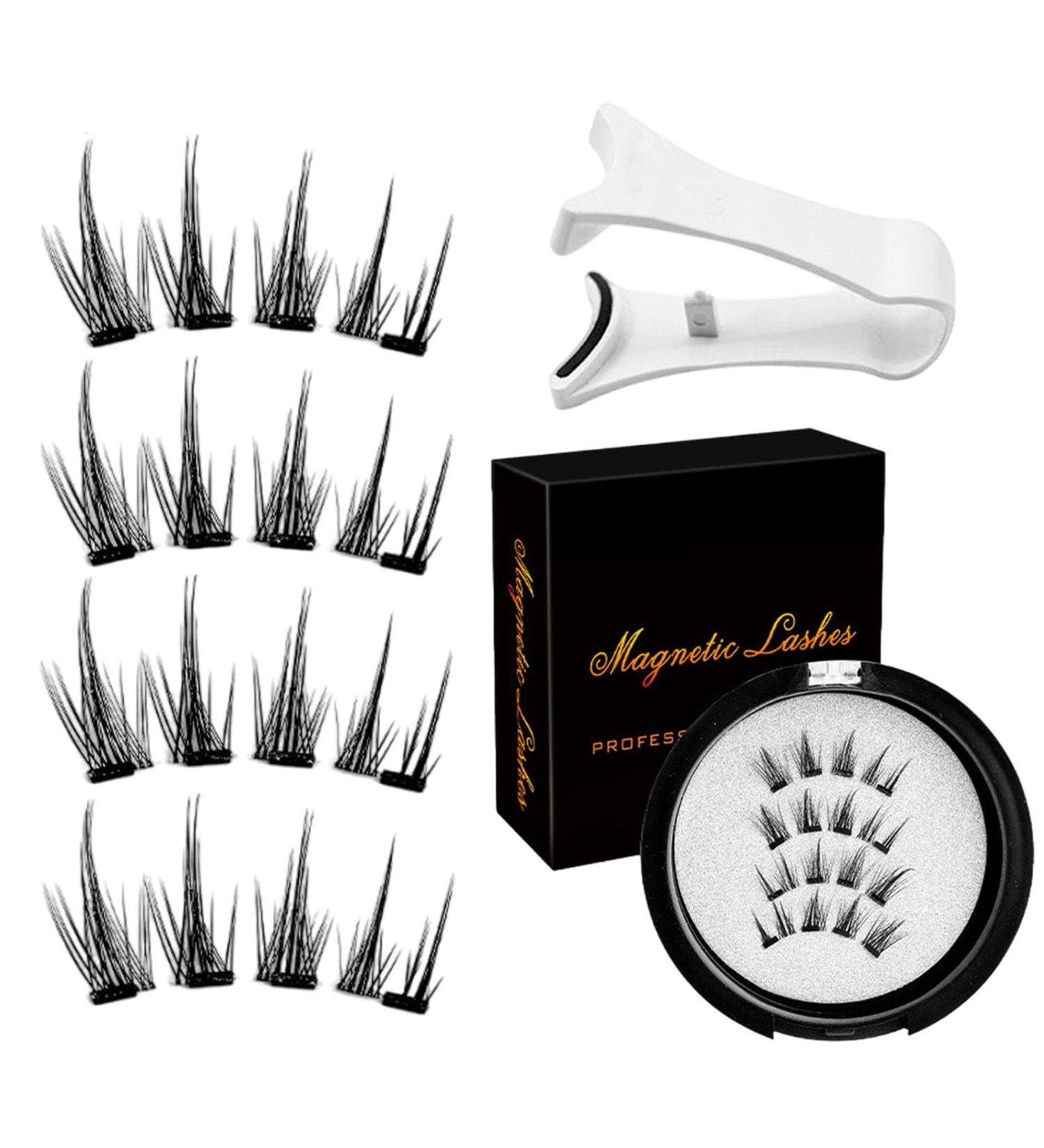 Magnetic Lashes With Applicator Lashes Natural Looking With Applicator - Easy To Wear And Fake Eyelashes For Daily Makeup - Buy Online on GoSupps.com