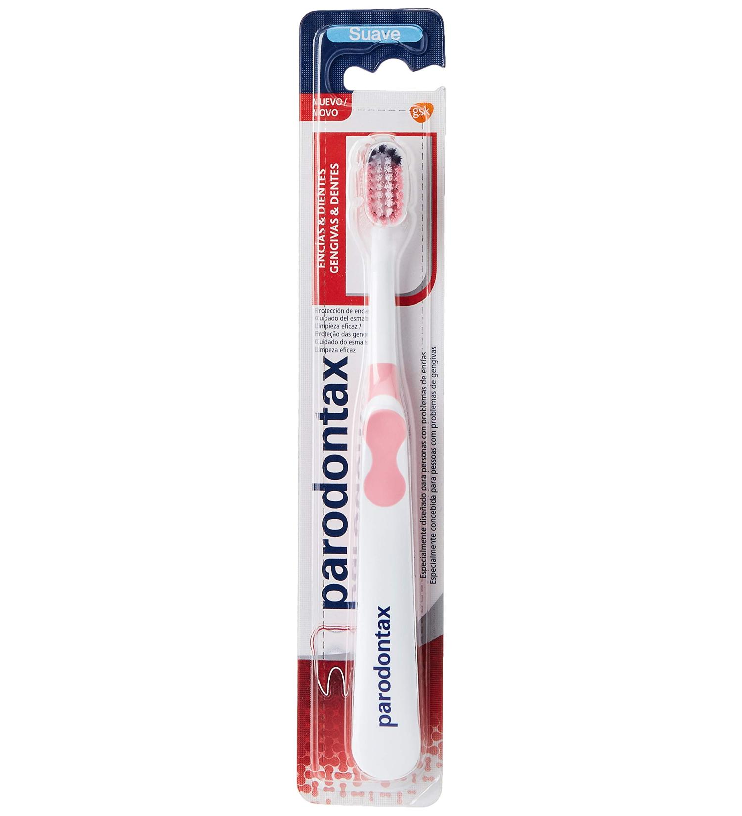 Parodontax Soft Toothbrush for Adults - Gentle Care for Gums & Teeth - 1 Pack - International Shipping Available - Buy Online on GoSupps.com