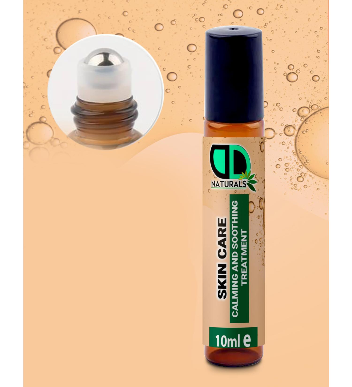 DD teck Soothing & Skin Soothing Massage Oil - 10ml for clear smooth skin and blemish control stimulates skin texture