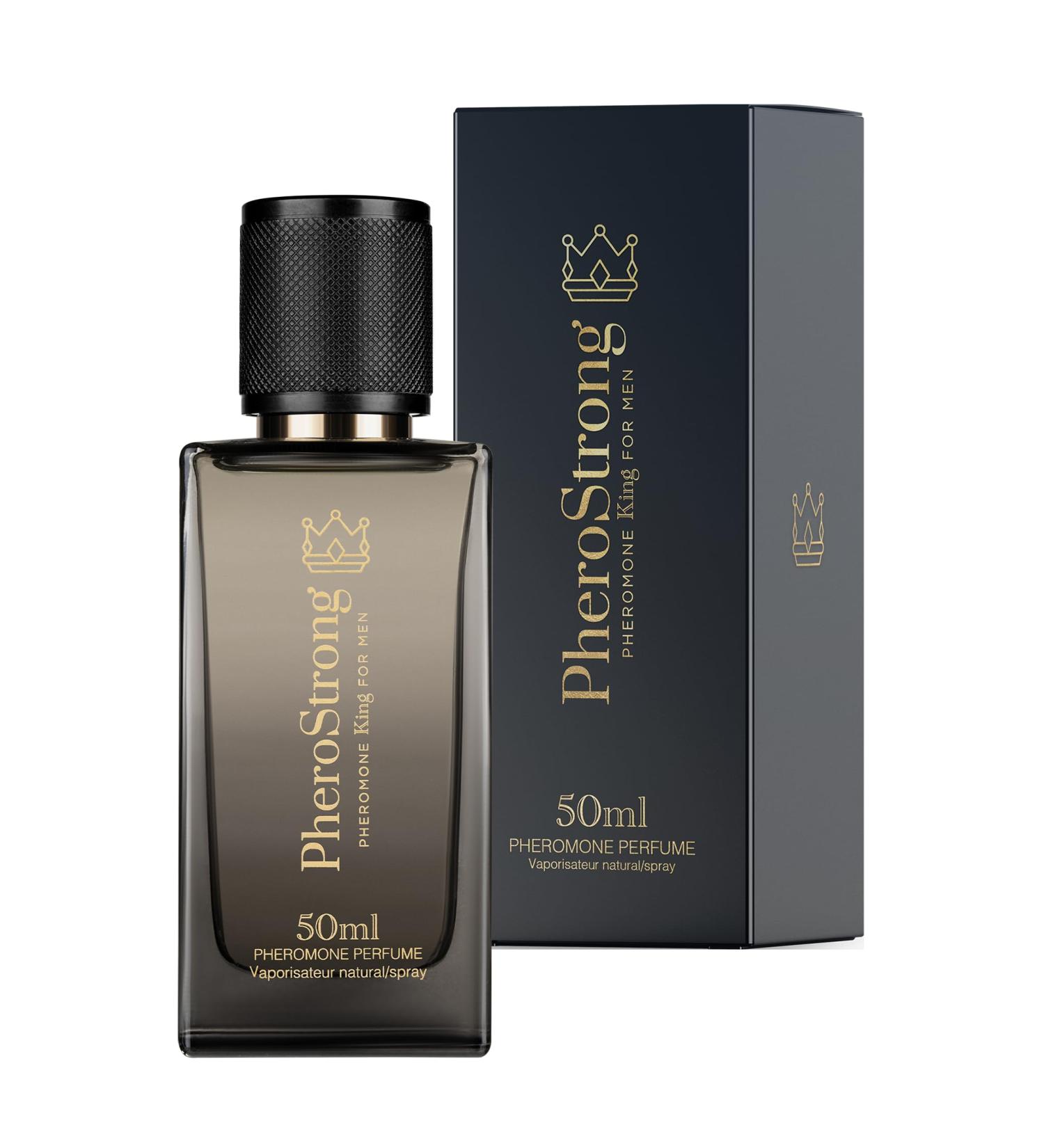 King fo Men Pheromones Perfume to Attract Sexy Women - Profumo Fragancia con feromonas sexuales para hombre atraer mujeres 1.7 fl oz / 50 ml - Buy Online on GoSupps.com