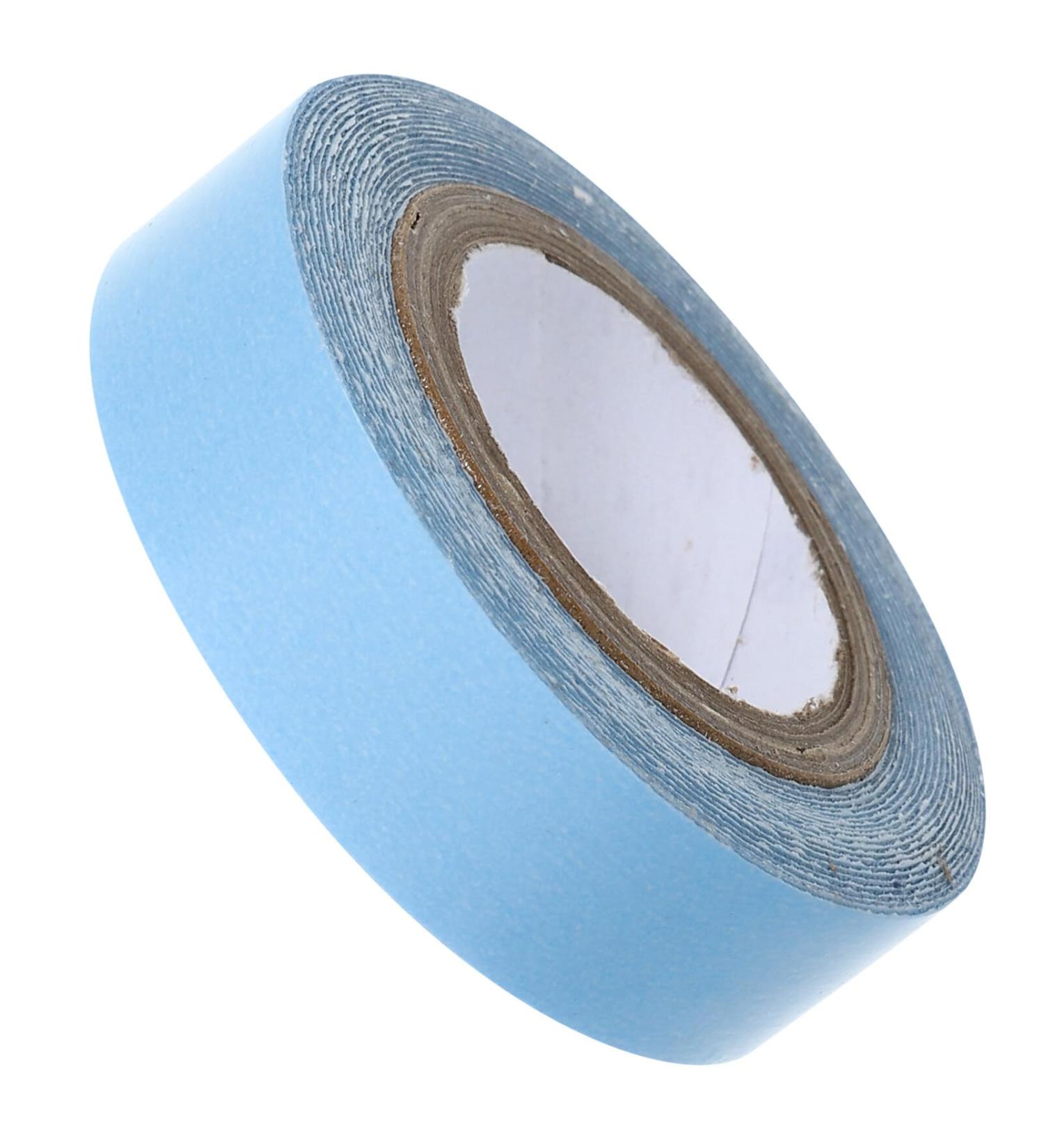 Healeved 1 Roll Wig Tape Strips Adhesive Toupee Tape Double Sided Mens Hairpiece Tape for Men Lace Front Tape for Wigs Bold Hold Lace Tape Hair Extension Supplies Blue - Buy Online on GoSupps.com