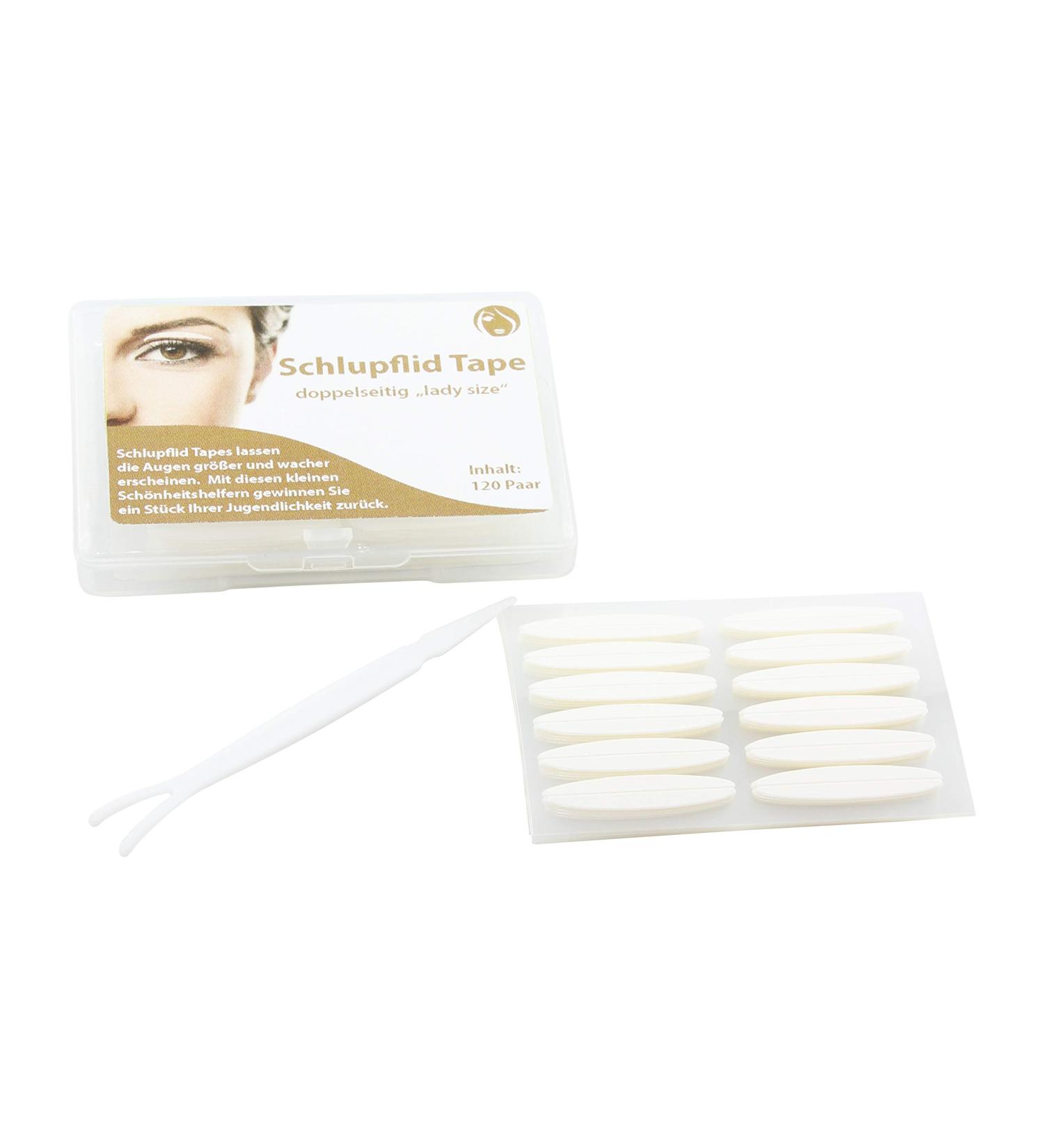 Sluepflid Tape Double-Sided Eyelid Lifting Strips - 120 Pairs (240 Pieces) - Waterproof Skin-Friendly | Non-Surgical Eye Lift Solution - Buy Online on GoSupps.com