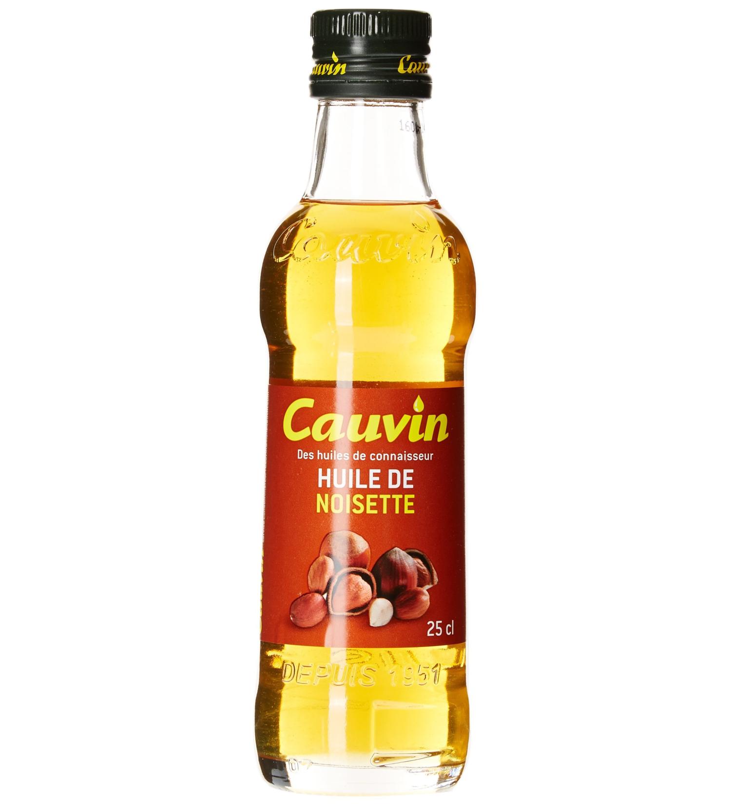 Cauvin Hazelnut oil 25 cl - Buy Online on GoSupps.com
