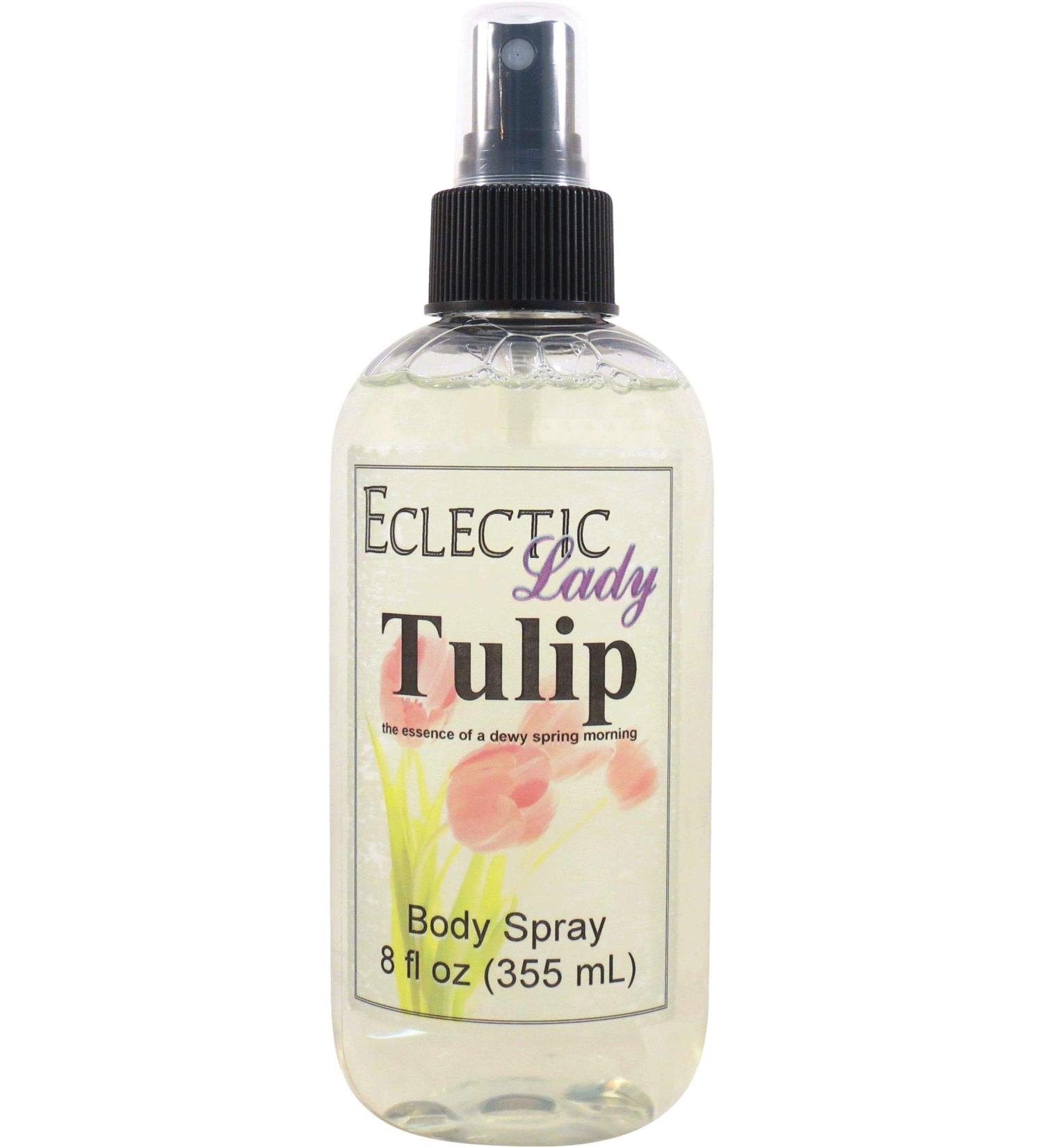 Tulip Body Spray 8 ounces Body Mist for Women with Clean Light & Gentle Fragrance Long Lasting Perfume with Comforting Scent for Men & Women Cologne with Soft Subtle Aroma For Daily Use 8 Fluid Ounces - Buy Online on GoSupps.com