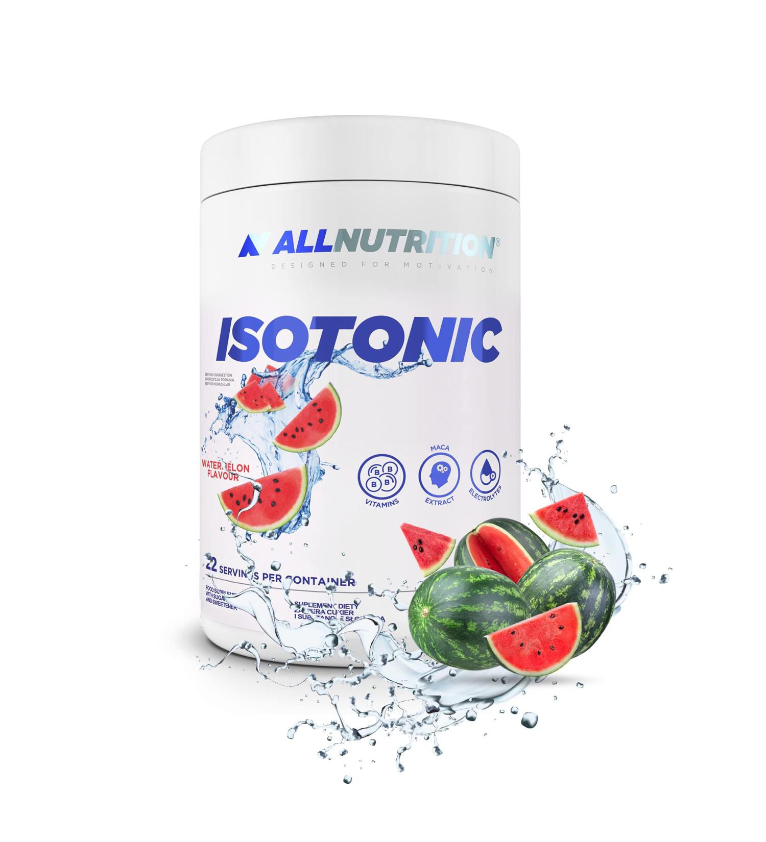 All-Nutrition Isotonic Beverage Powder 700g - Electrolyte Sports Drink with Magnesium Sodium & Potassium | Watermelon Flavor Dietary Supplements - Buy Online on GoSupps.com