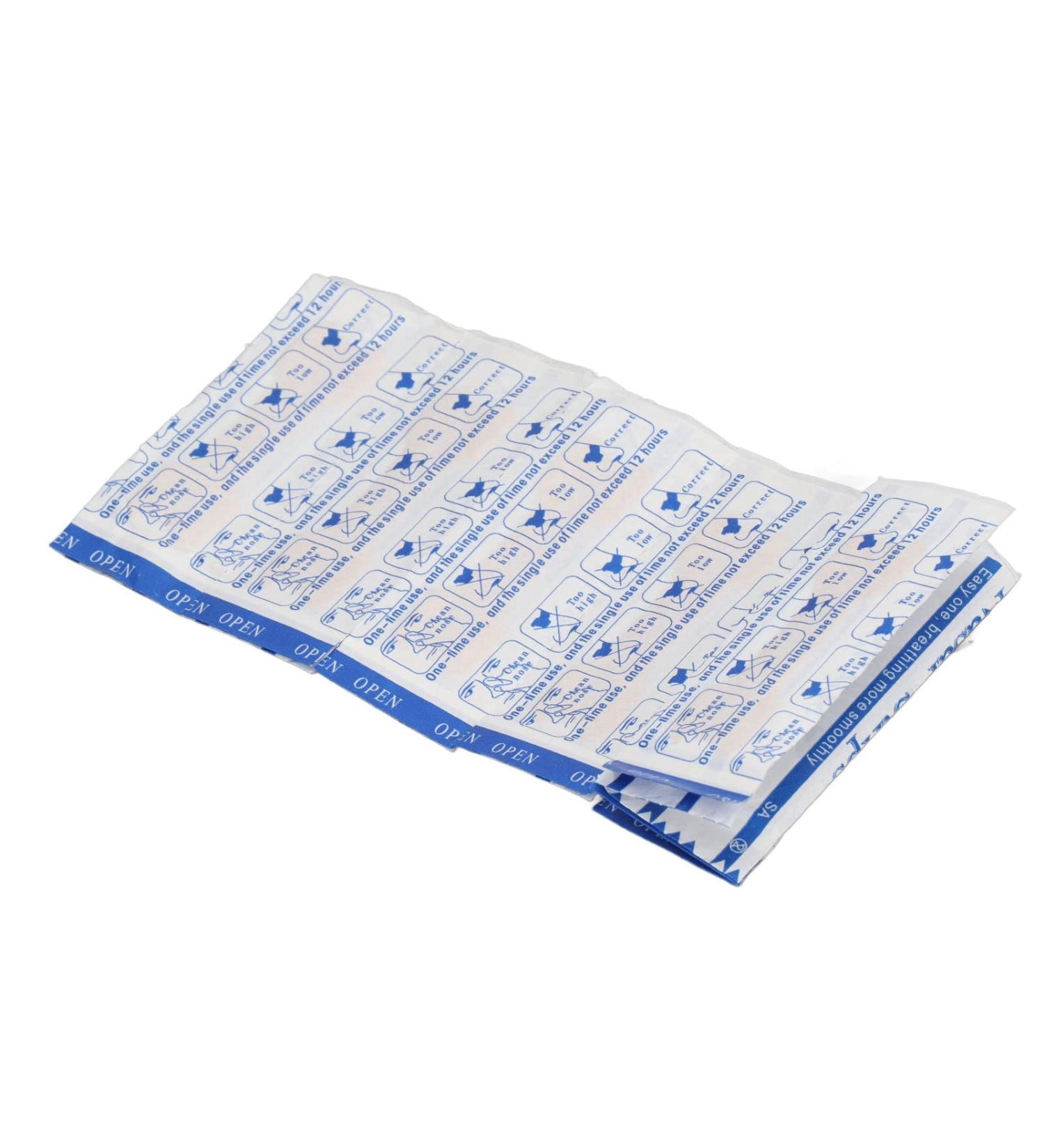 7 Nasal Congestion Relief Patches - Improved Breathing, Comfortable Sleep - Travel Friendly Size - Prevents Snoring - Natural Plant Extracts - Buy Online on GoSupps.com