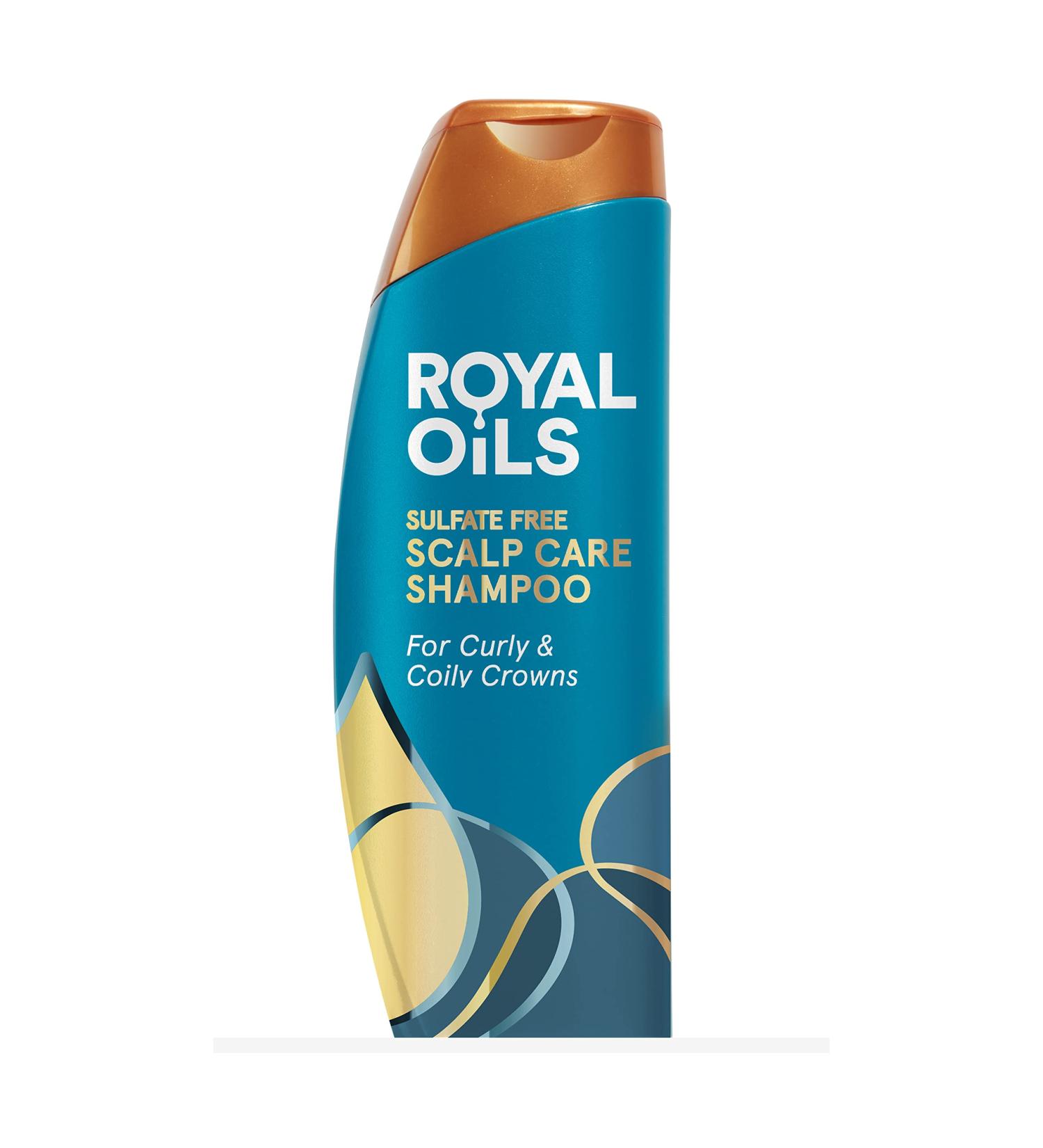Head & Shoulders Royal Oils Sulfate-Free Anti-Dandruff Shampoo for Curly Hair - Coconut Oil & Apple Cider Vinegar - 12.8 Fl Oz - Buy Online on GoSupps.com
