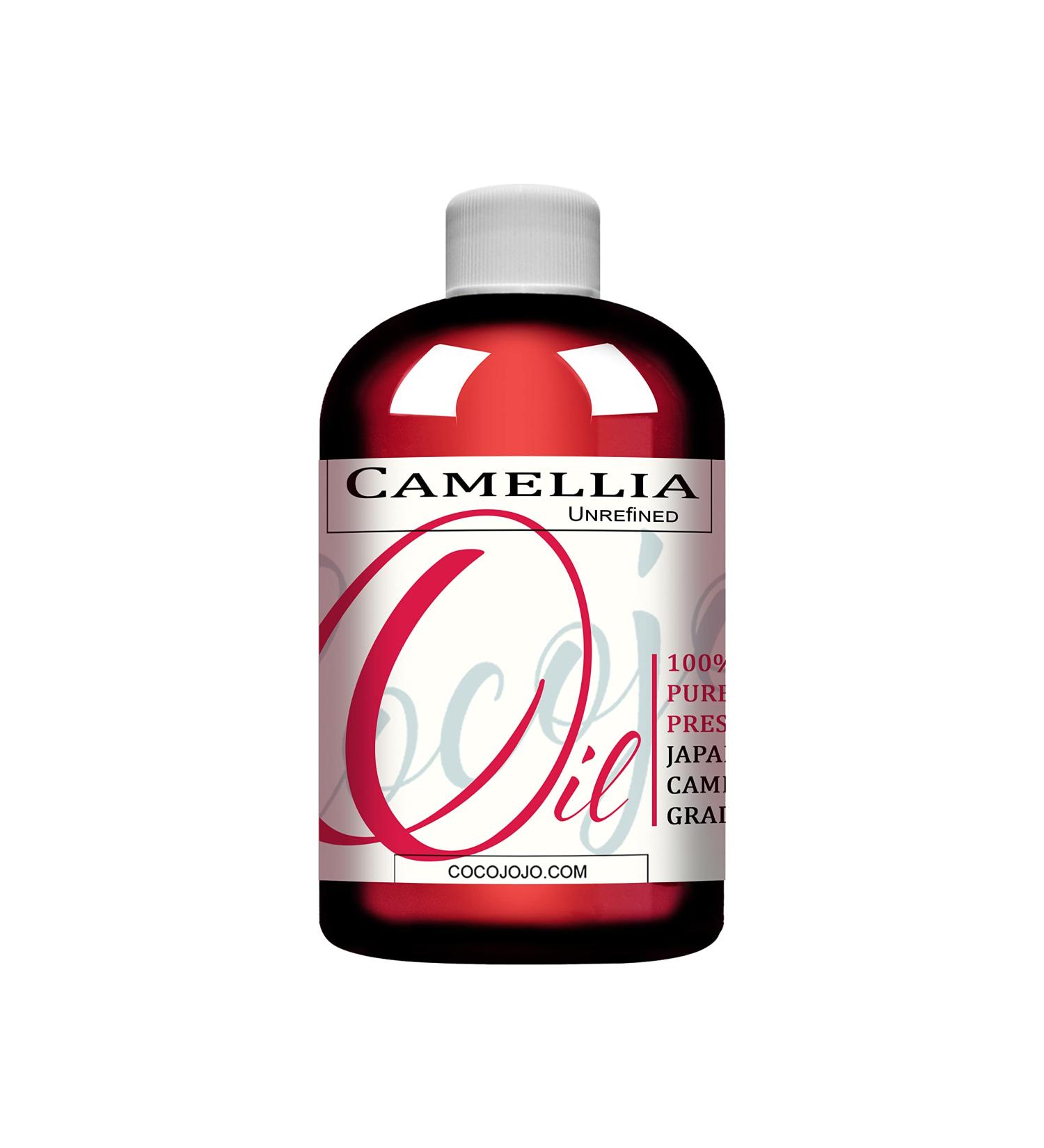100% Pure Japanese Camellia Seed Oil - 8 oz | Cold Pressed, Unrefined, Non-GMO | Hydrating Oil for Skin, Hair, Nails | Vegan & Nourishing | Packaging May Vary - Buy Online on GoSupps.com