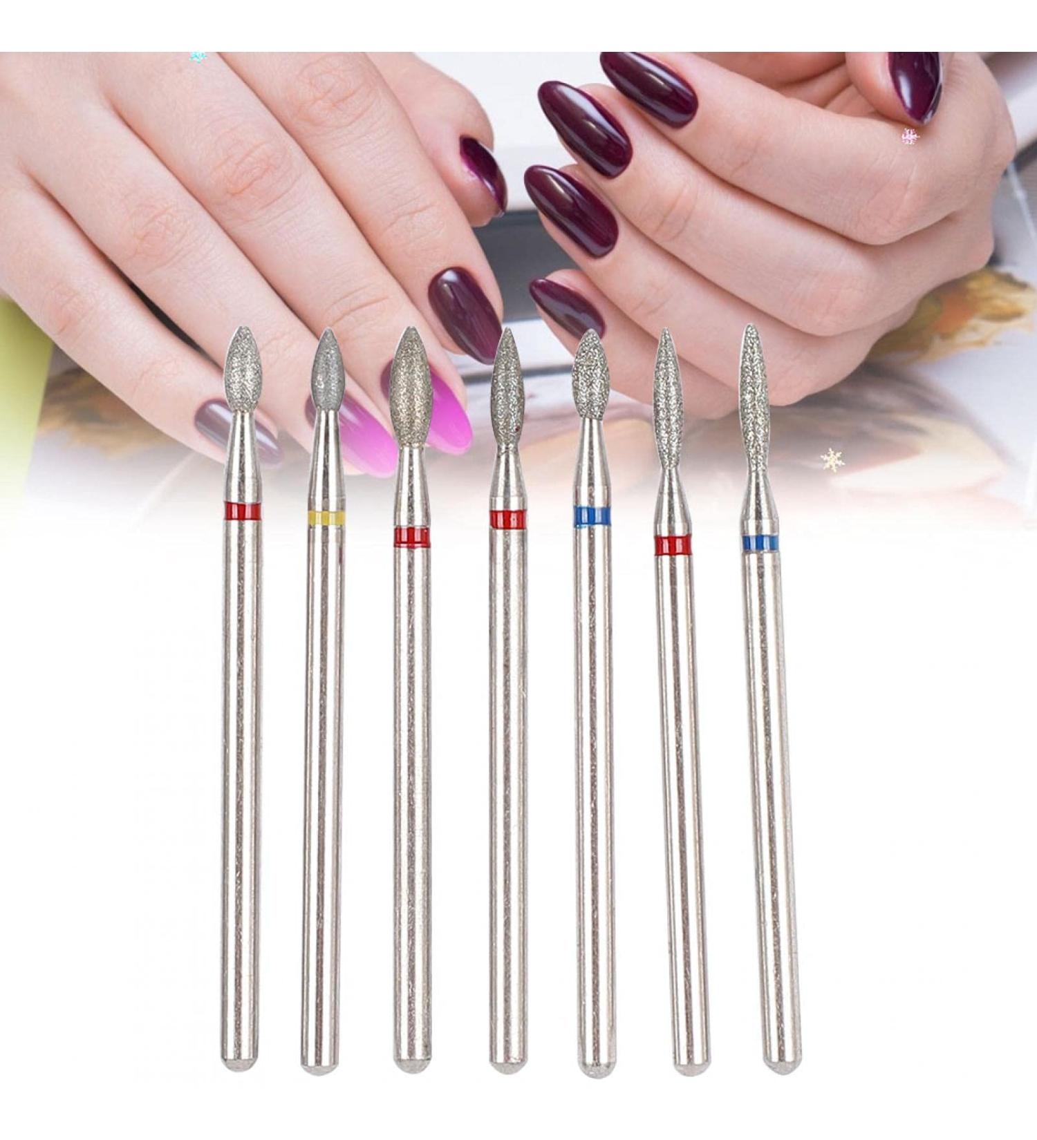 Kuuleeyn 6-Piece Nail Drill Set - Multifunctional Electric Manicure Tool for Glass & Plastic Nails - Buy Online on GoSupps.com
