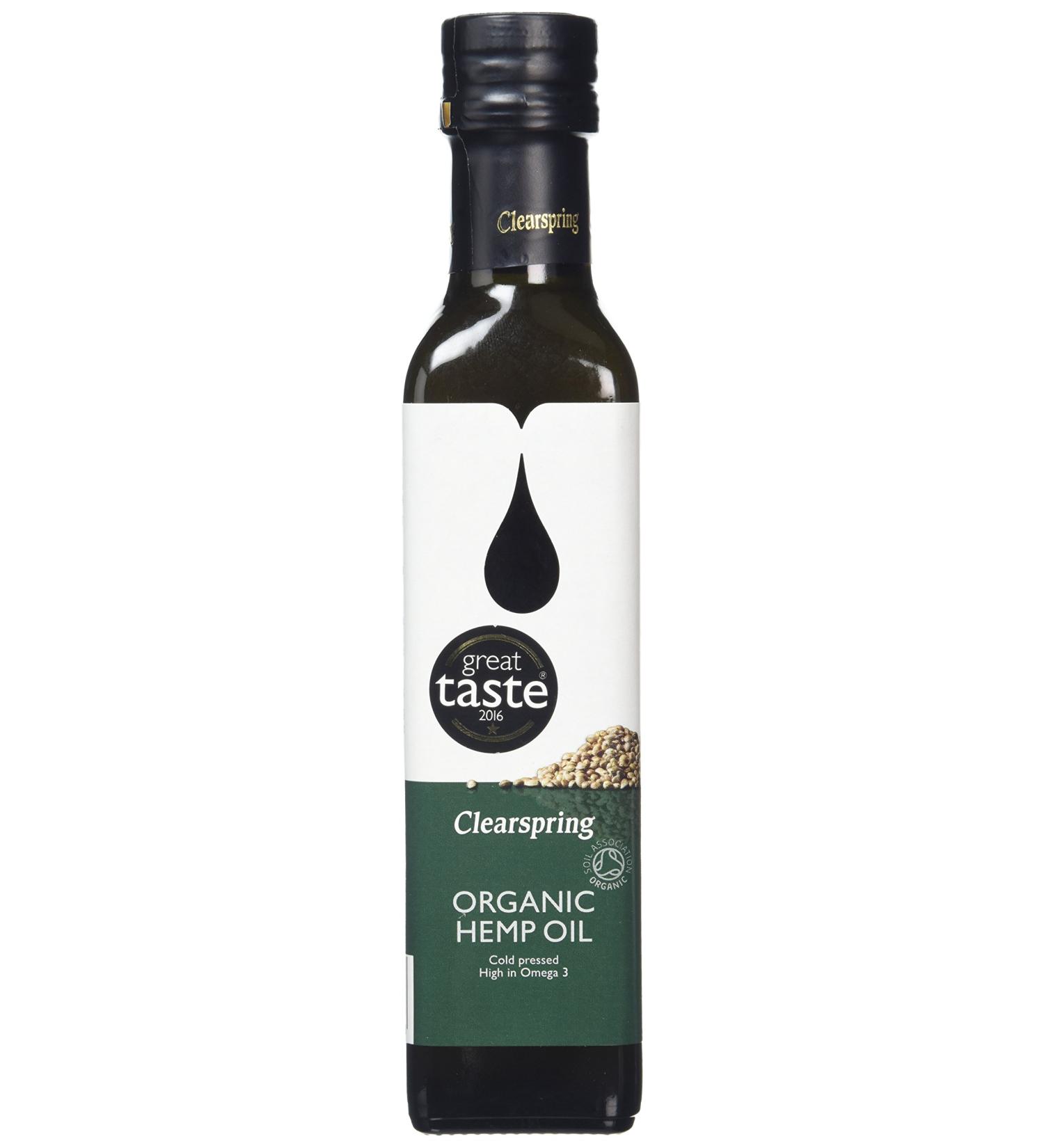 Clearspring Hemp Oil 250ml - Buy Online on GoSupps.com