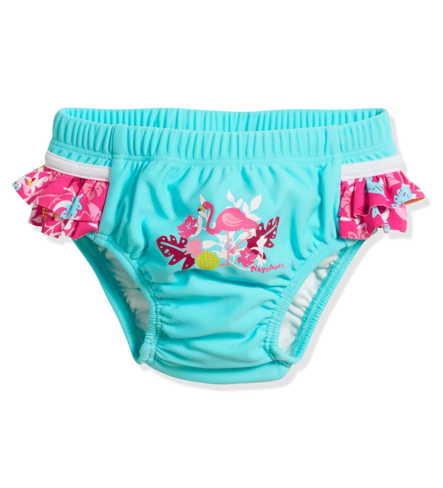 Playshoes Unisex Children's UV Protection Diaper Pants Swim Trunks Swimwear 62-68 | Flamingo Design - International Shipping Available - Buy Online on GoSupps.com