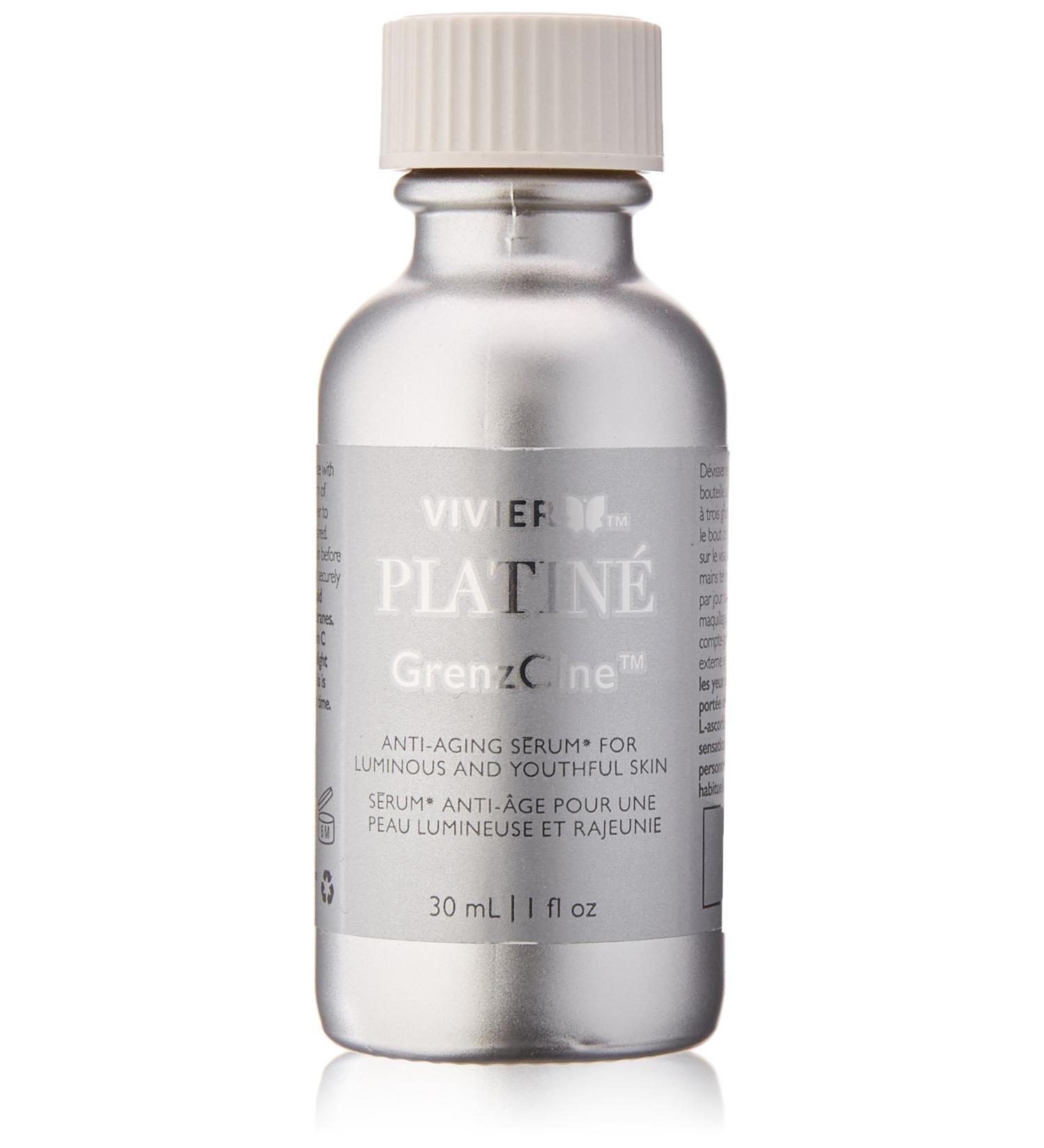VivierSkin Platine Grenzcine Anti-Aging Serum 1.0 fl oz - Luminous & Youthful Skin - Buy Online on GoSupps.com