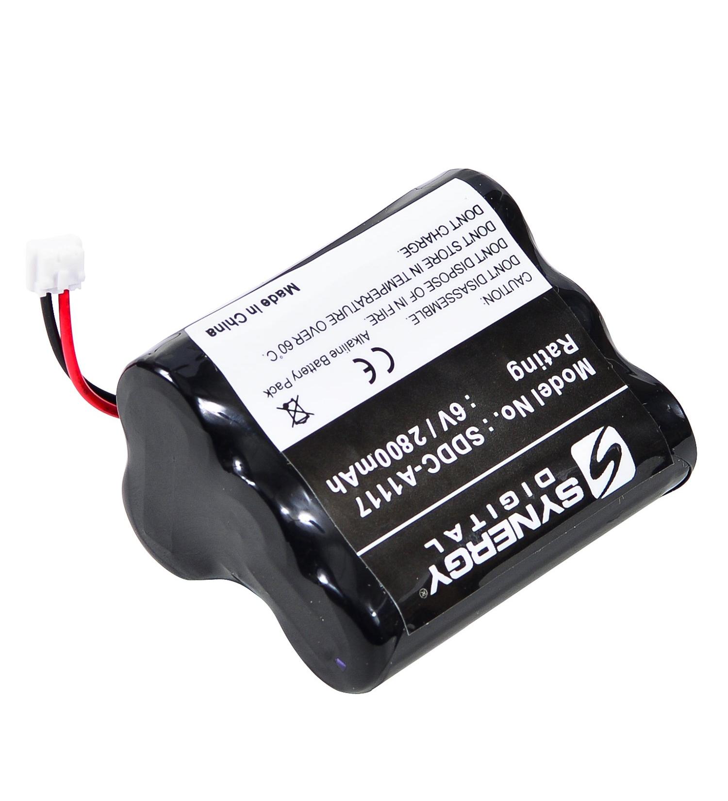 Synergy Digital Door Lock Battery - 6V 2800mAh Alkaline Replacement for Interstate ADRY0068 & Saflok A28310 | Ultra High Capacity - Buy Online on GoSupps.com