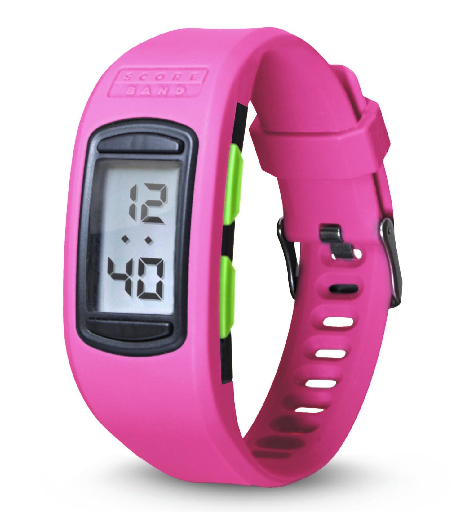 ScoreBand Play Four Mode Scorekeeping Watch - Pink | Track Scores Effortlessly - Buy Online on GoSupps.com