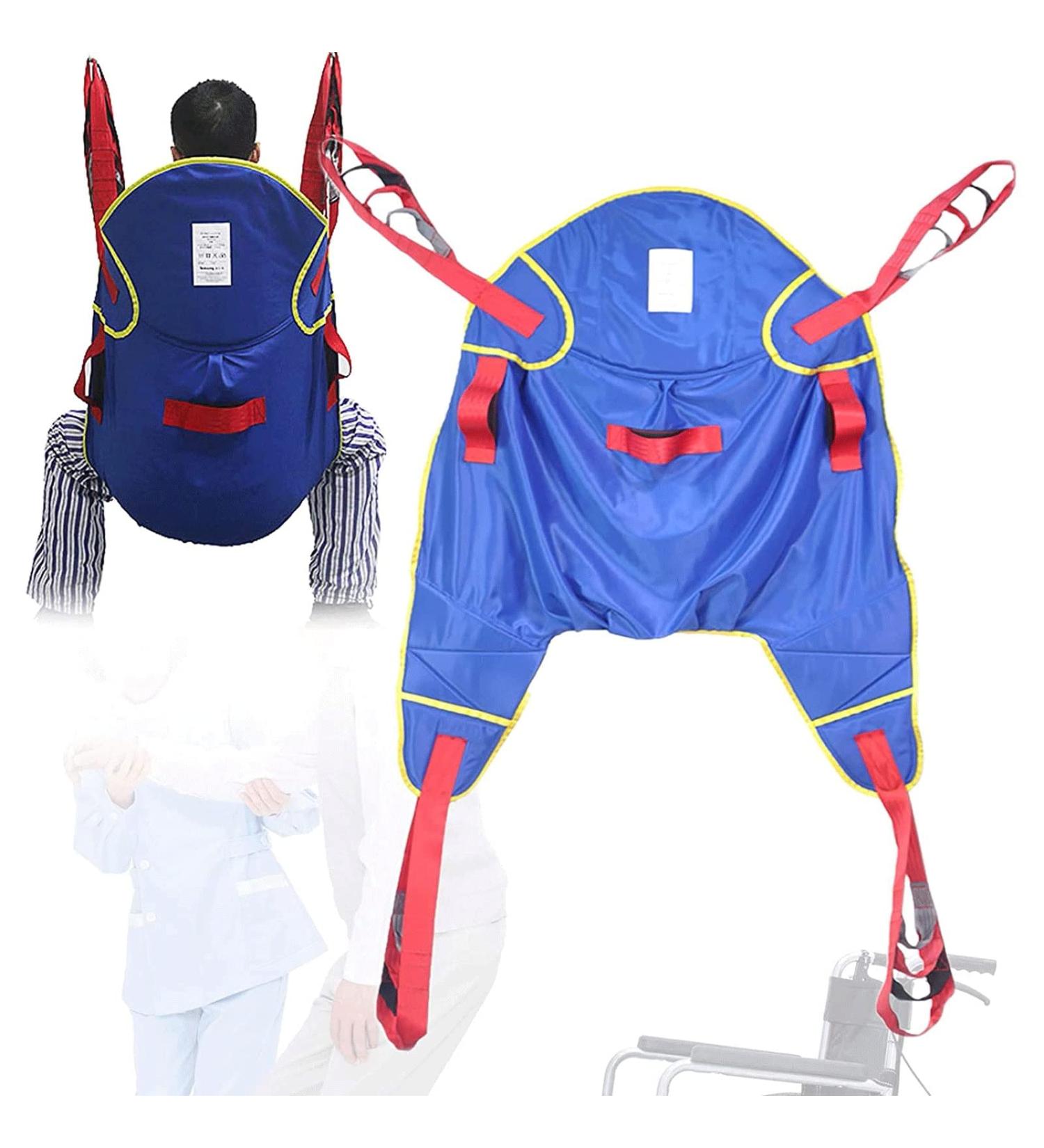 Patient Lifting Slings Full Body Patient Lift Sling Reusable Patient Transfer Belt Patient Lifting Hoist Sling with Head Support Divided Leg Shower Sling for Elderly and Disabled Large - Buy Online on GoSupps.com