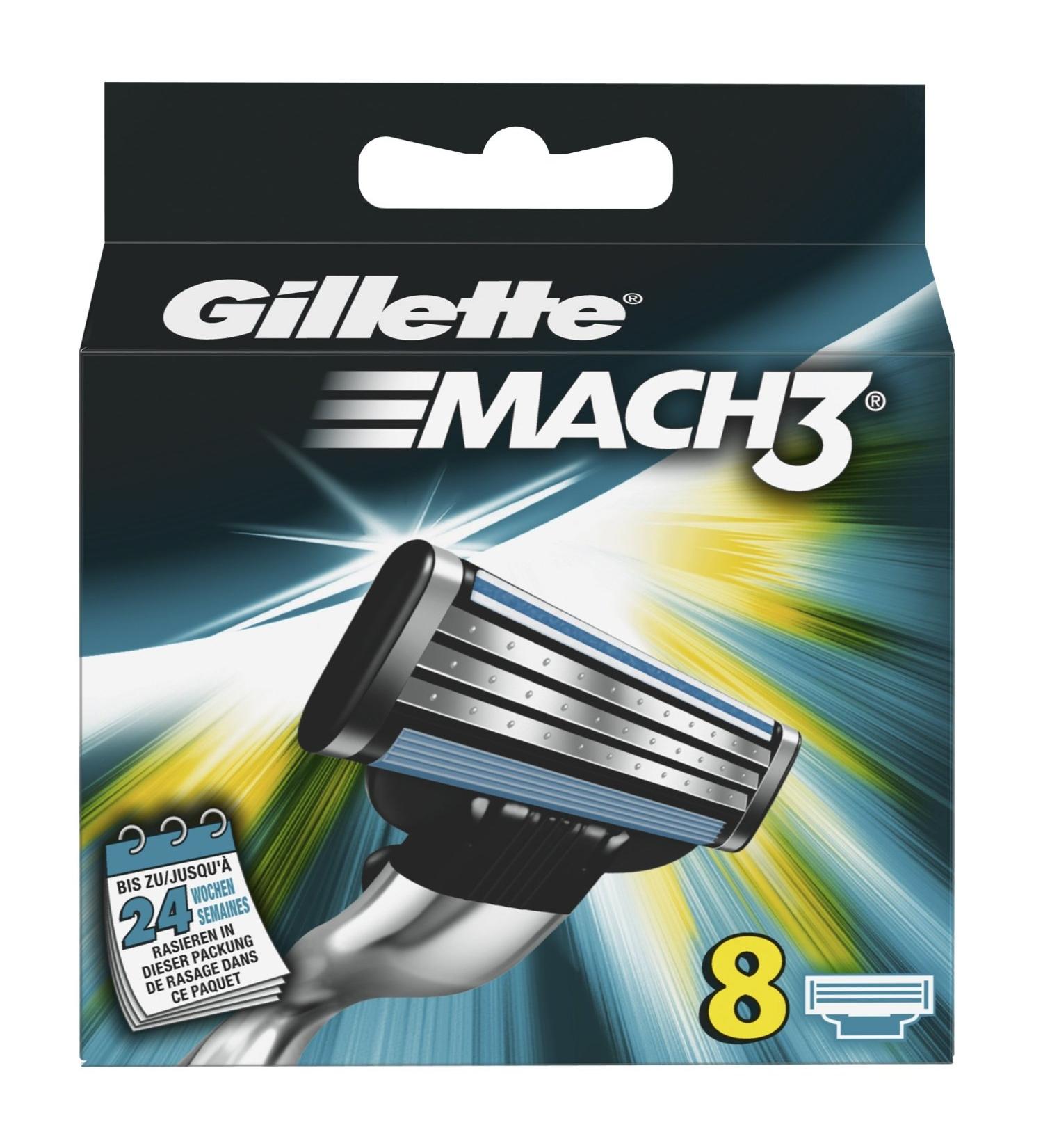 Discontinued model Gillette Mach3 razor blades 8 pieces 8 pieces (1 pack)