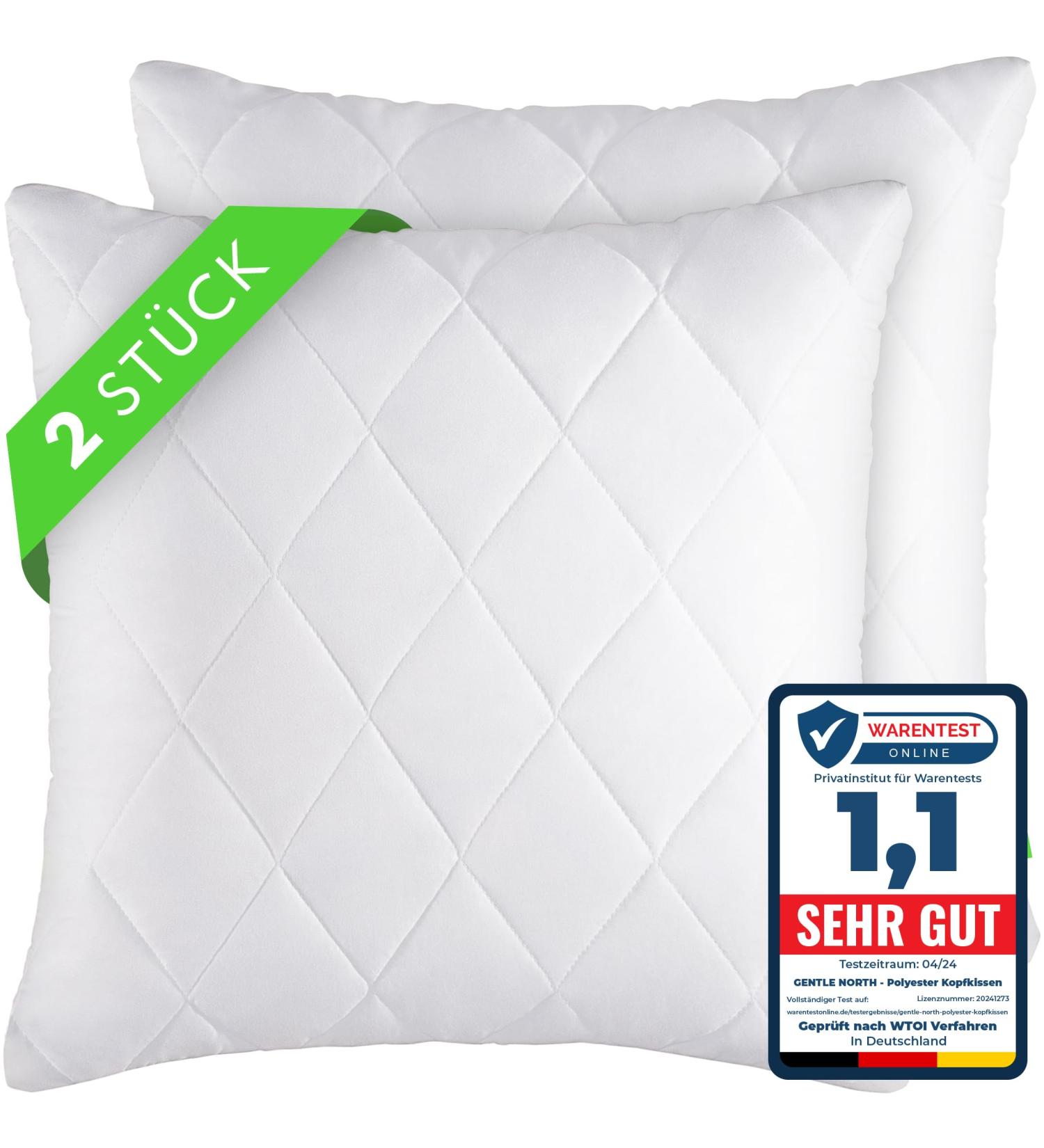 Buy Gentle North 50x50 cm Decorative Pillow Set - Washable kotex Zippered - Perfect for Bed Sofa & Couch - White - International Shipping Available - Buy Online on GoSupps.com