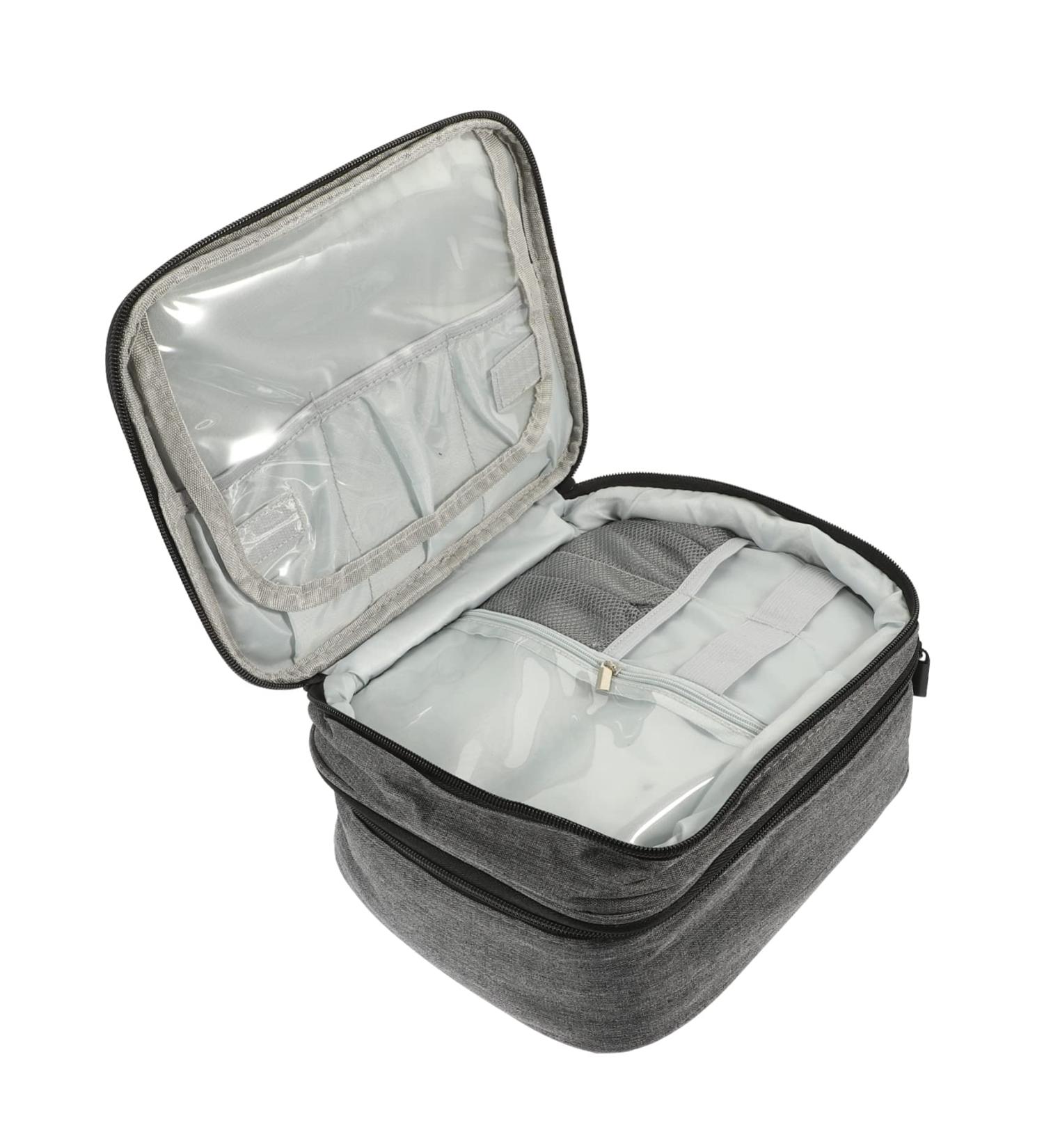 Amosfun Nail Storage Box Nail Polish Bag Portable Nail Polish Holder Nail Organizer Make up Traveling Organizer Bag Travel Make up Organizer Bag Makeup Storage Bag Nail Polish Carrying Bag - Buy Online on GoSupps.com