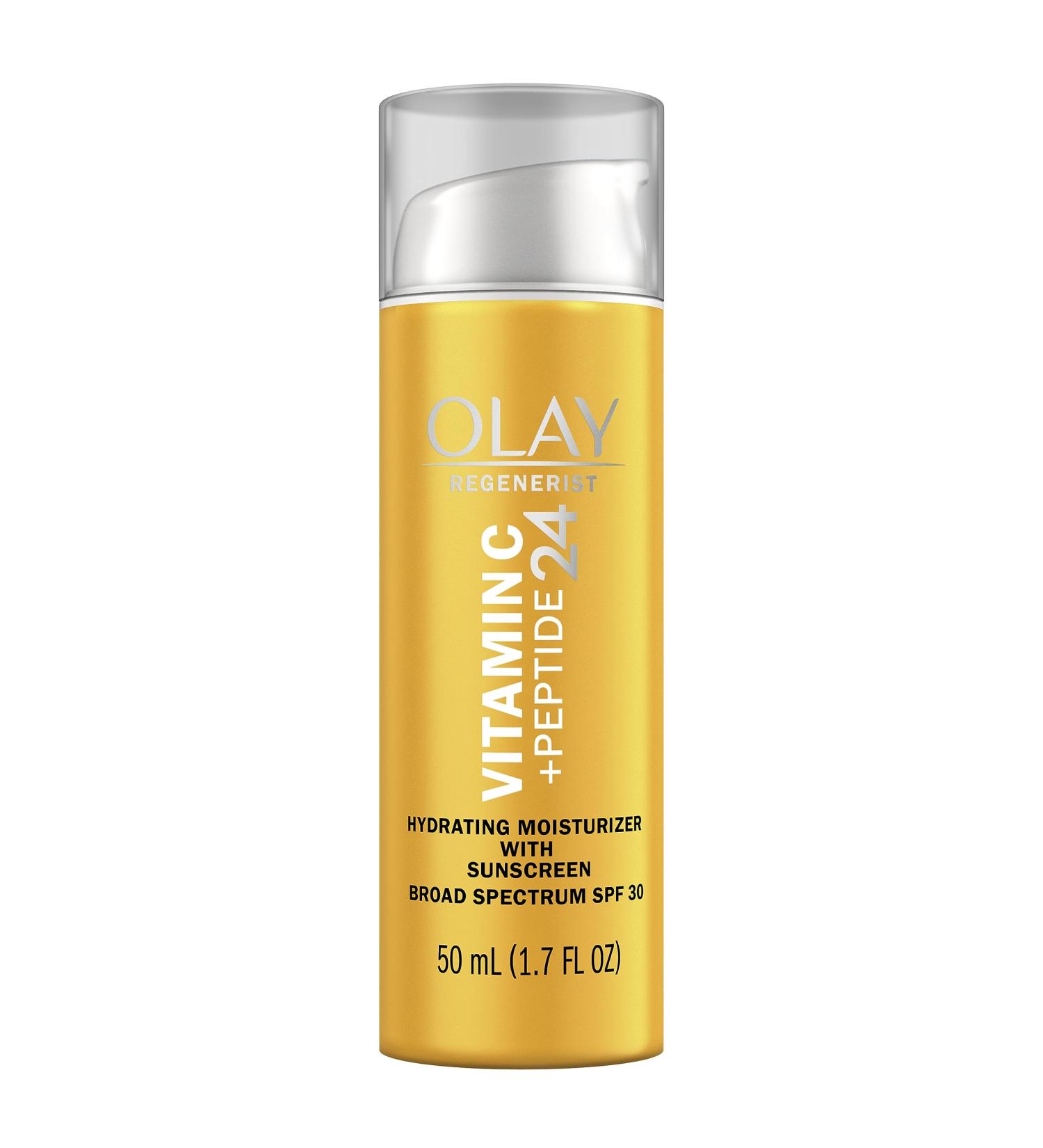 Olay Regenerist Vitamin C + Peptide 24 Face Moisturizer with SPF 30 - 1.7 oz & Travel Size Whip Moisturizer Gift Set | International Shipping Available - Buy Online on GoSupps.com