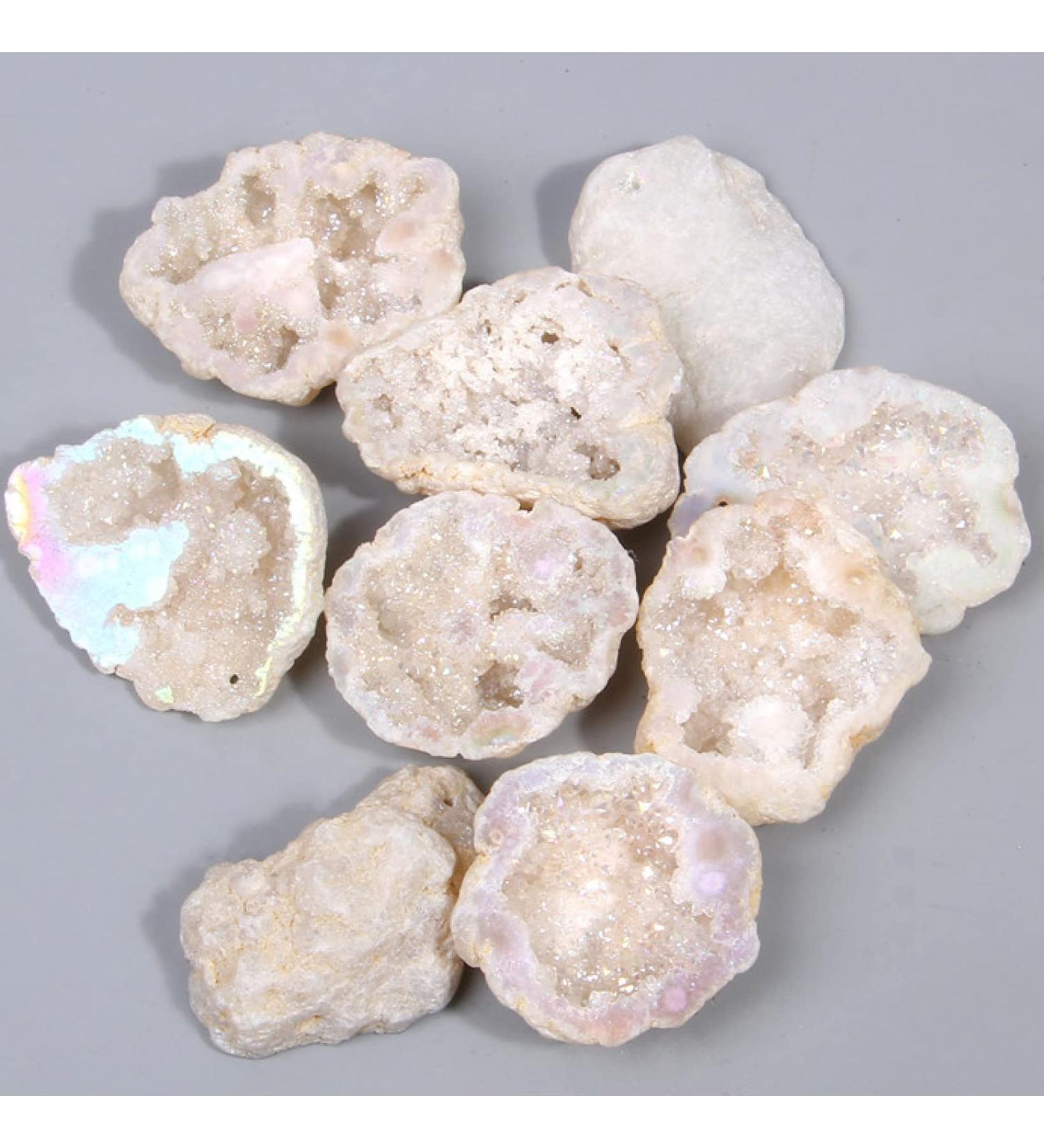 1PC Natural Stone Cluster Irregular Stone Agates Crystal Quartz Specimen Home Fish Tank Garden Decoration Crystal Cluster (Color : White Size : 1pc 1.18-1.97in) 1pc 1.18-1.97in White - Buy Online on GoSupps.com