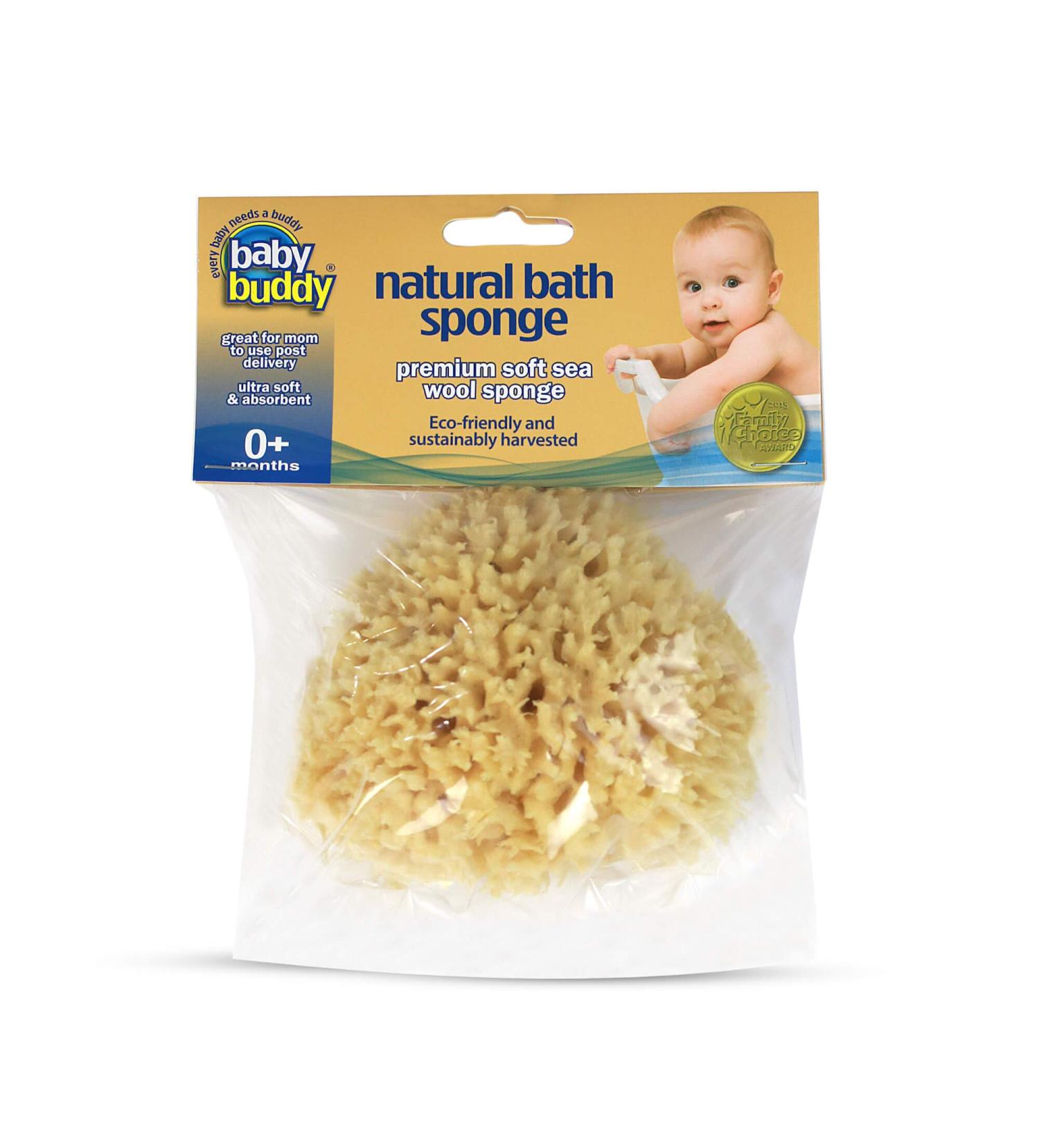 Natural Sea Sponge for Gentle Baby Bath | Hypoallergenic & Eco-Friendly - Buy Online on GoSupps.com