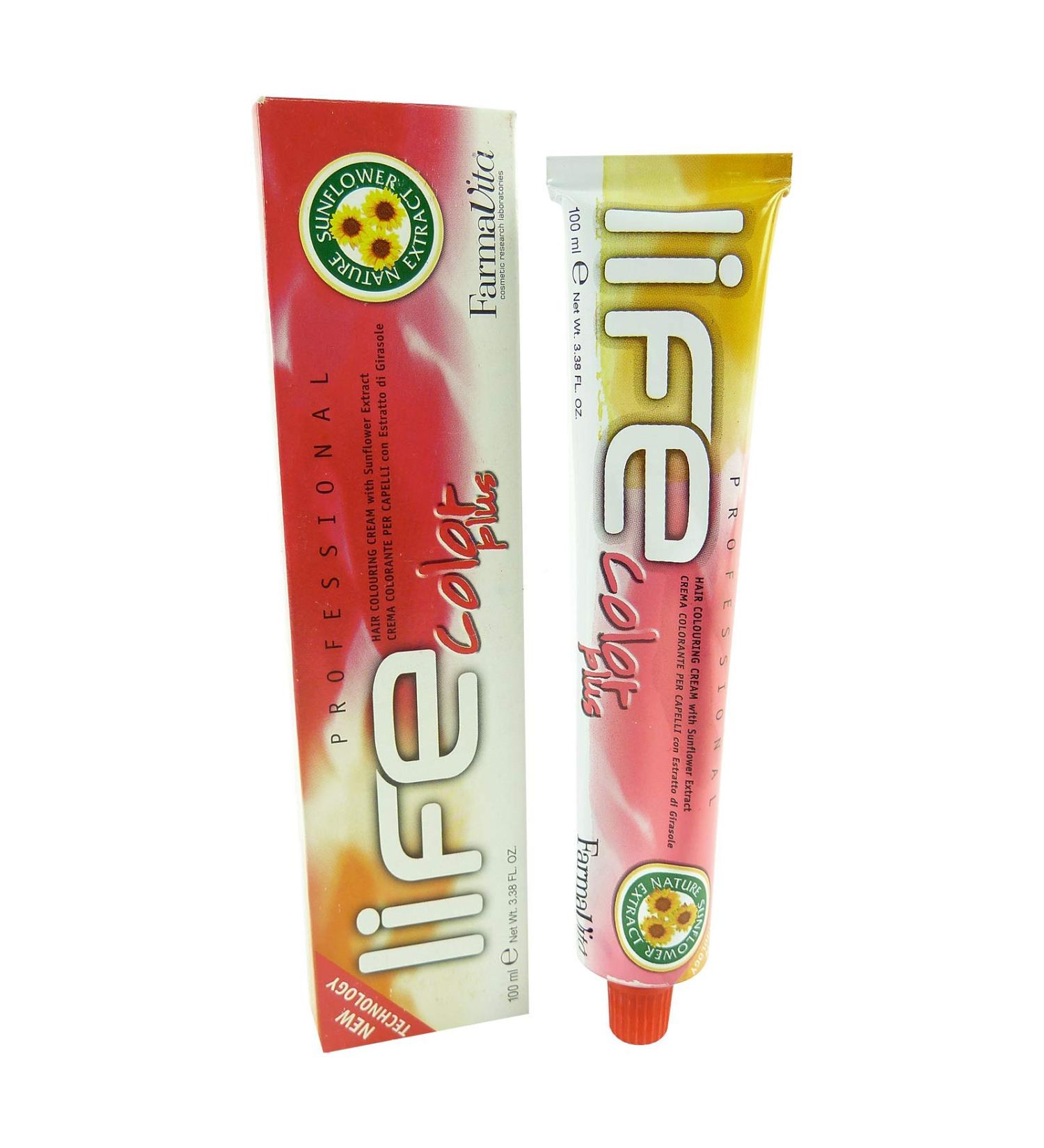 FarmaVita FARMAVITA Life Color Plus Hair Colouring Cream 100 ml 06 mm/6.75 Dark Brown Blonde