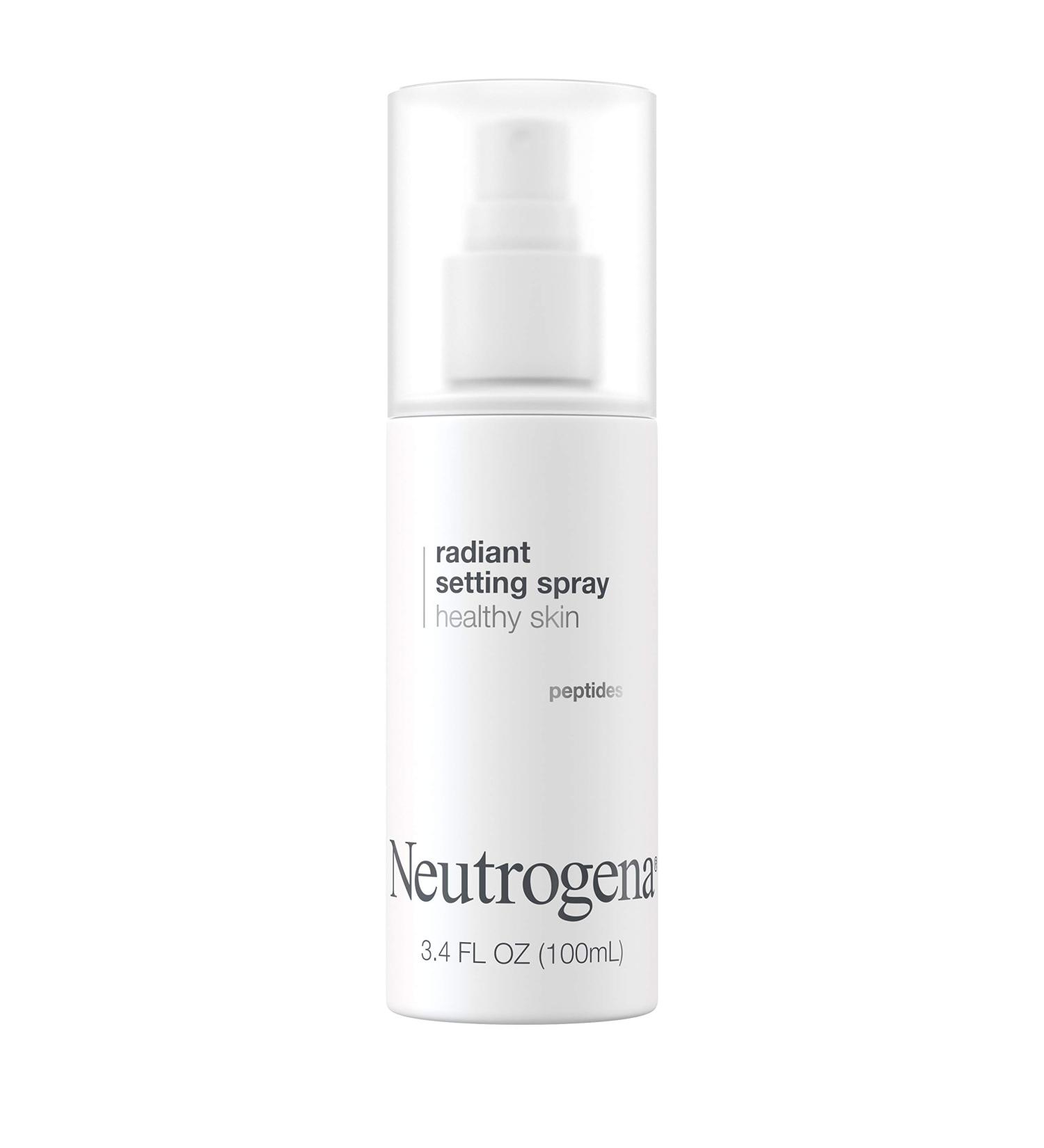 Neutrogena Healthy Skin Radiant Makeup Setting Spray - Long-Lasting Face Mist for Glowing Skin - 3.4 fl. oz - Buy Online on GoSupps.com