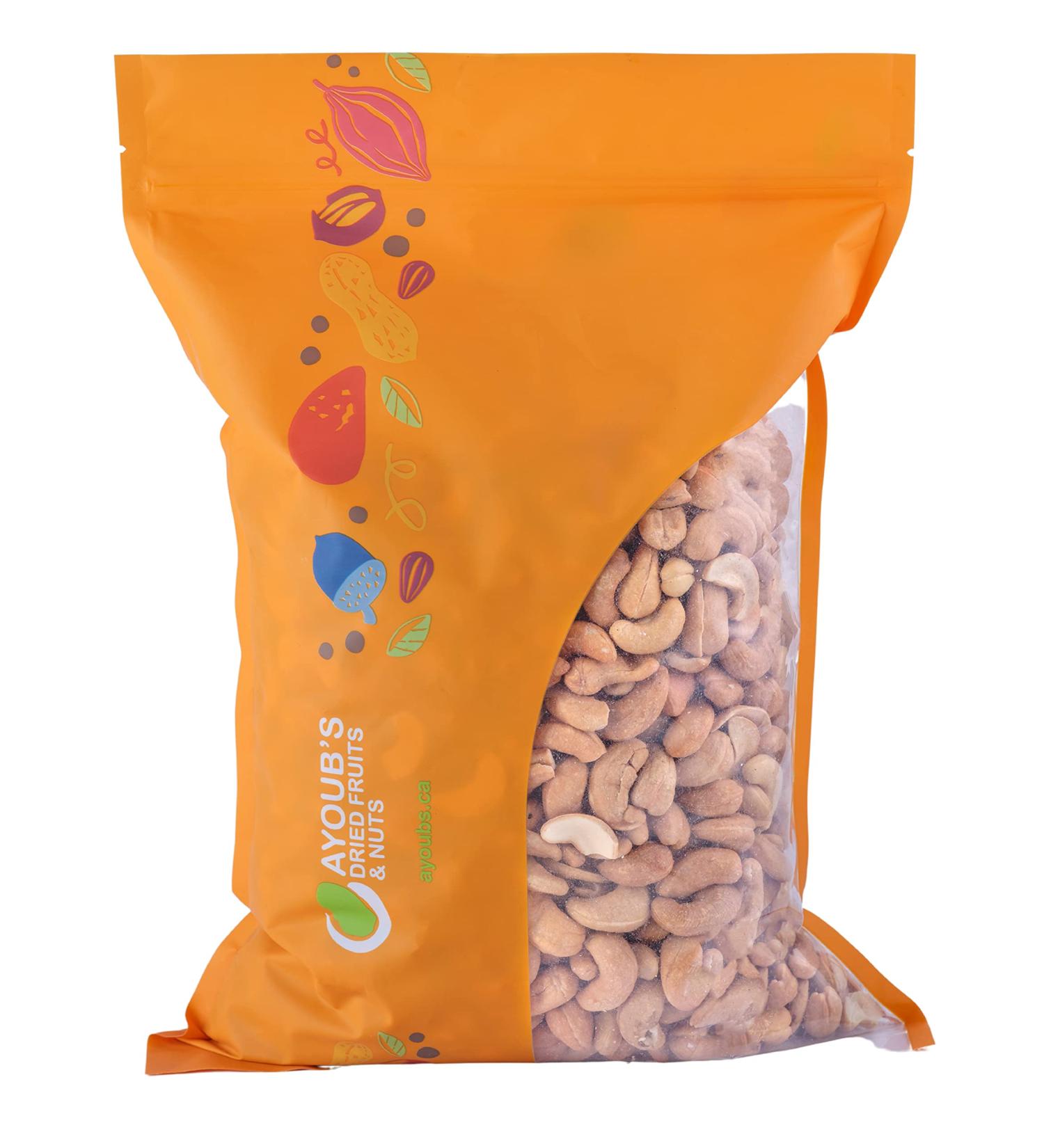 Cashews Dry Roasted Lightly Salted 2.5LB - Buy Online on GoSupps.com