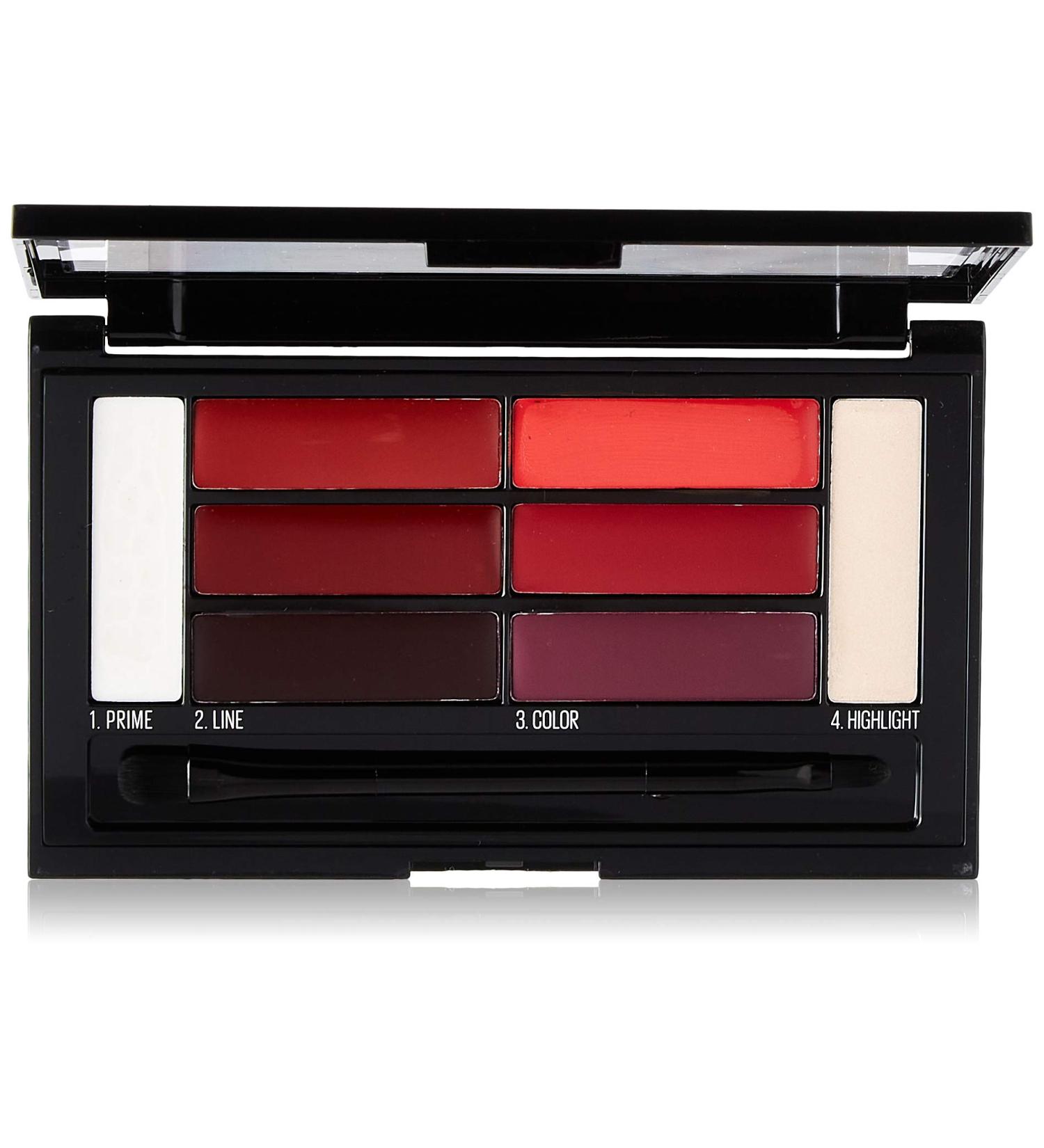 Maybelline New York Lip Palette - Color Sensational Lip Contour Palette Crimson Vixen | International Shipping Available - Buy Online on GoSupps.com