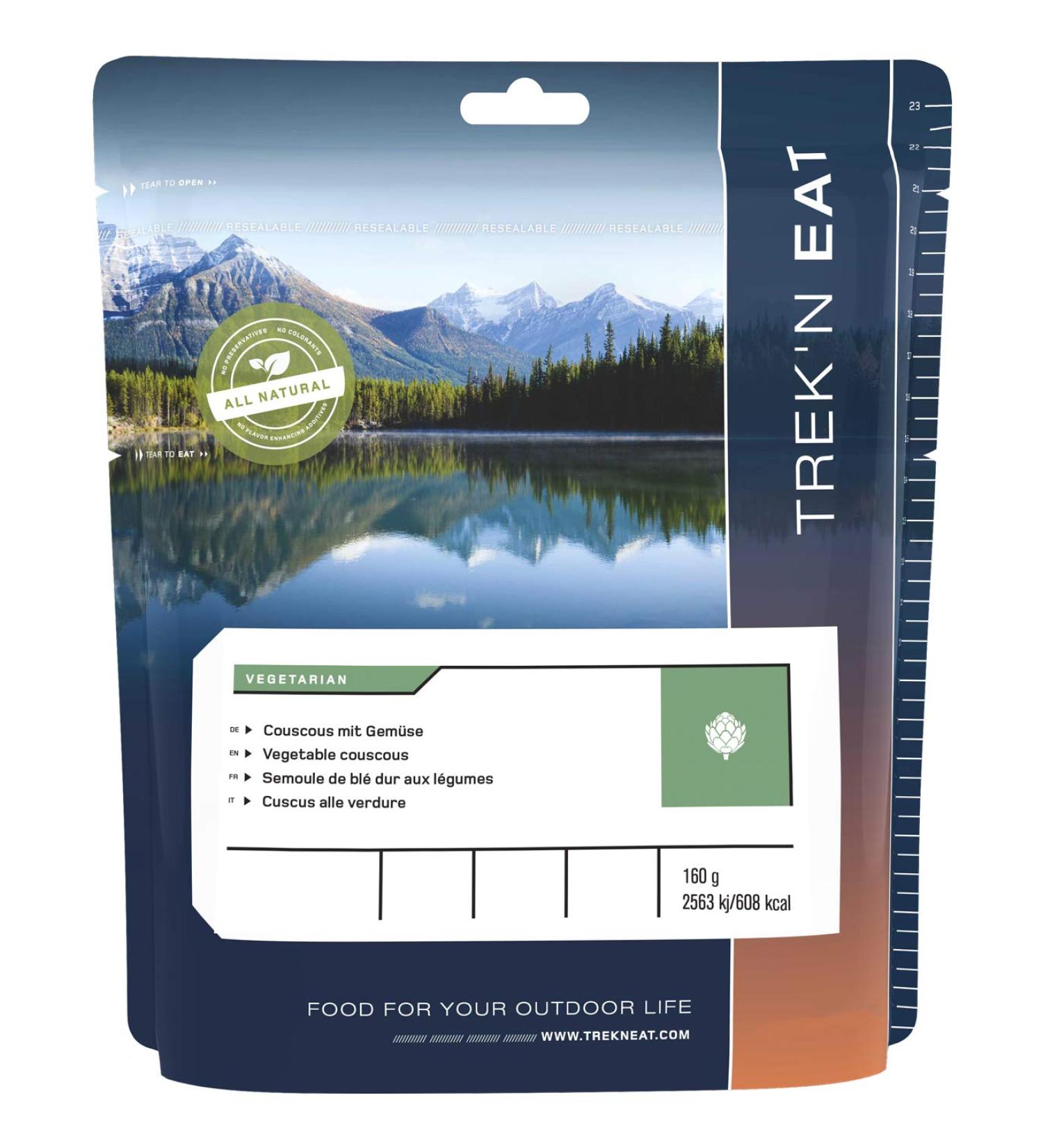 Buy Katadyn Trekn Eat Couscous with Vegetables - Ready-to-Eat Meal for Adventure | International Shipping - Buy Online on GoSupps.com