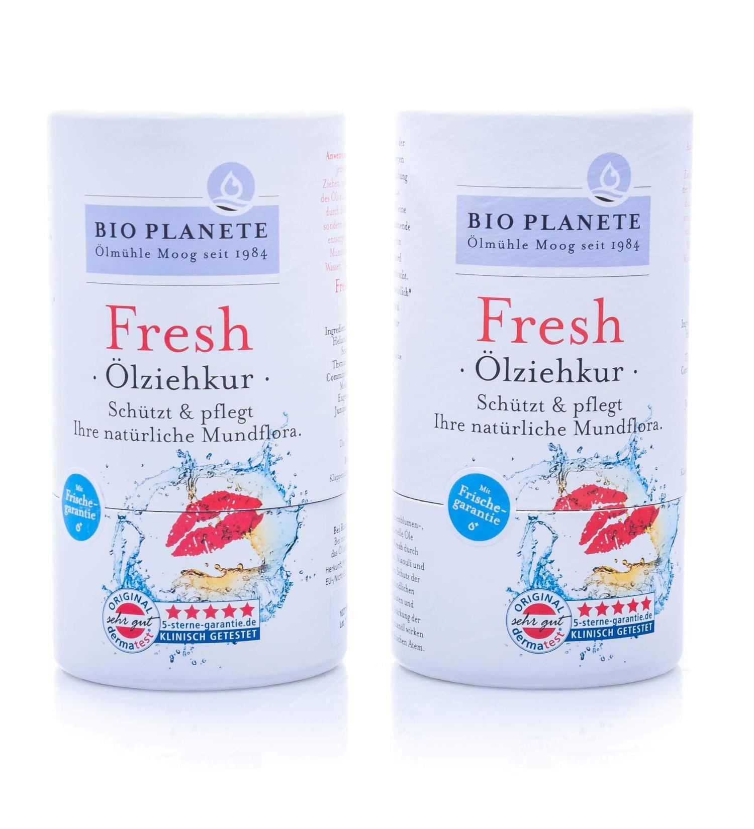 Bio Planete Bio Fresh Oil Pulling Treatment - 2 x 250 ml | Natural Oral Care | International Shipping Available - Buy Online on GoSupps.com