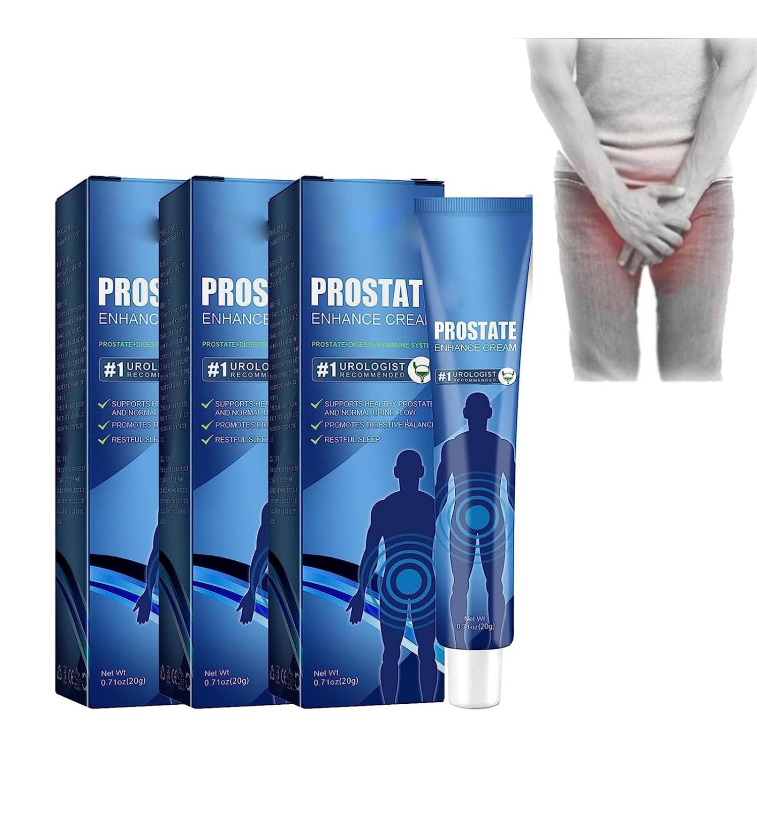 ProstaMax+ Prostate Enhance Cream ProstaMax+ Prostate Cream Prostate Care Men's Powercream Prostate Care Cream Prostate Relief Cream Restore Energy and Strength& Piles (3pcs) - Buy Online on GoSupps.com