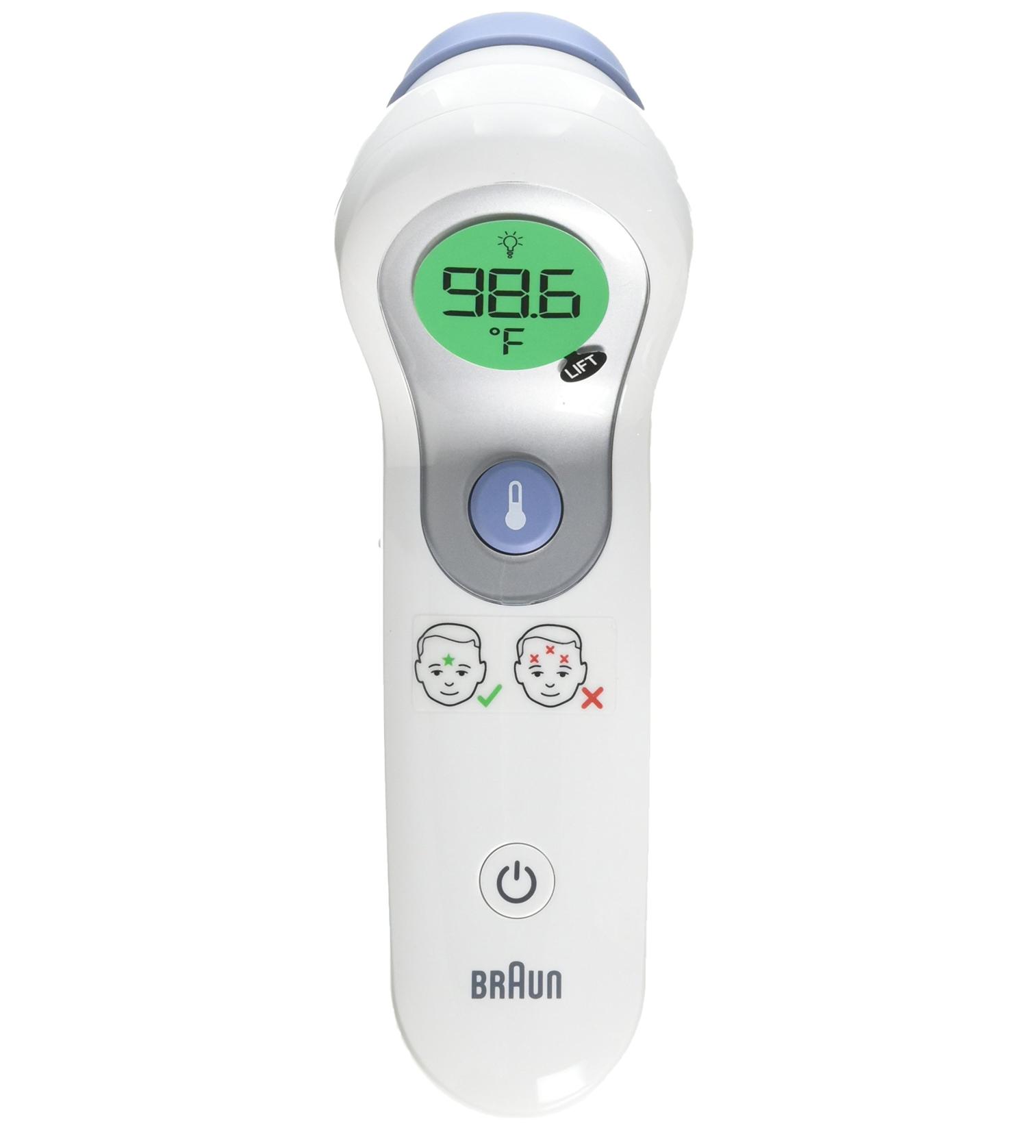 Braun NTF300US No Touch Forehead Thermometer - Accurate Temperature Reading - Buy Online on GoSupps.com