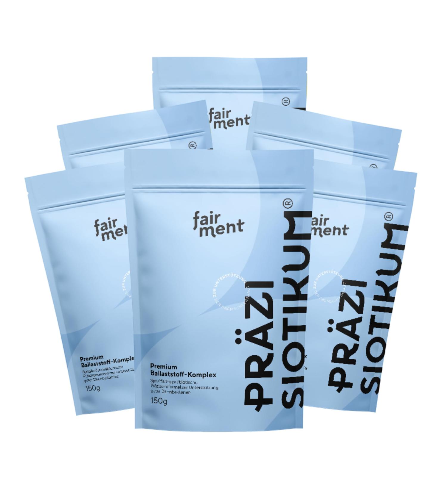 NEW FAIRMENT precisiotikum - Premium Fiber Complex | Expert-Developed | Additive-Free Lactose-Free Gluten-Free | 6x150g Pack | 180 Days Supply - Buy Online on GoSupps.com