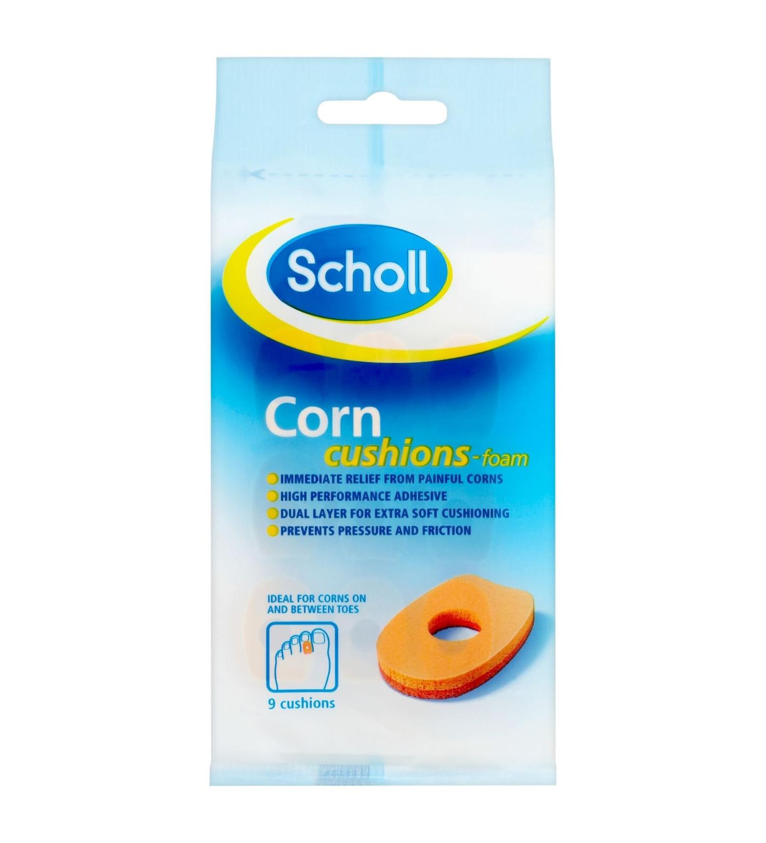 SCHOLL 9 Foam Corn Cushions