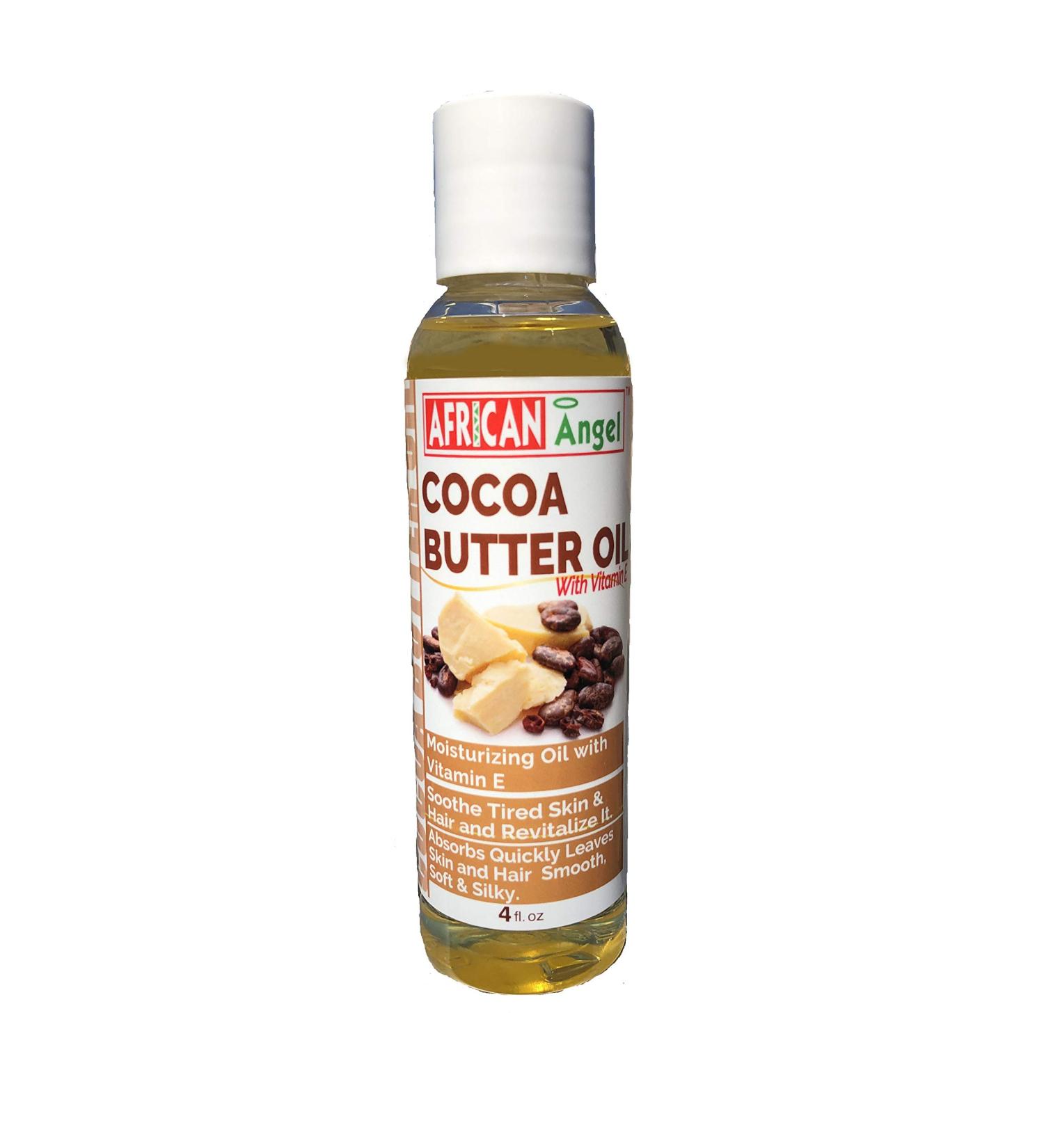 African Angel Cocoa Butter Essence Moisturizing Oil
