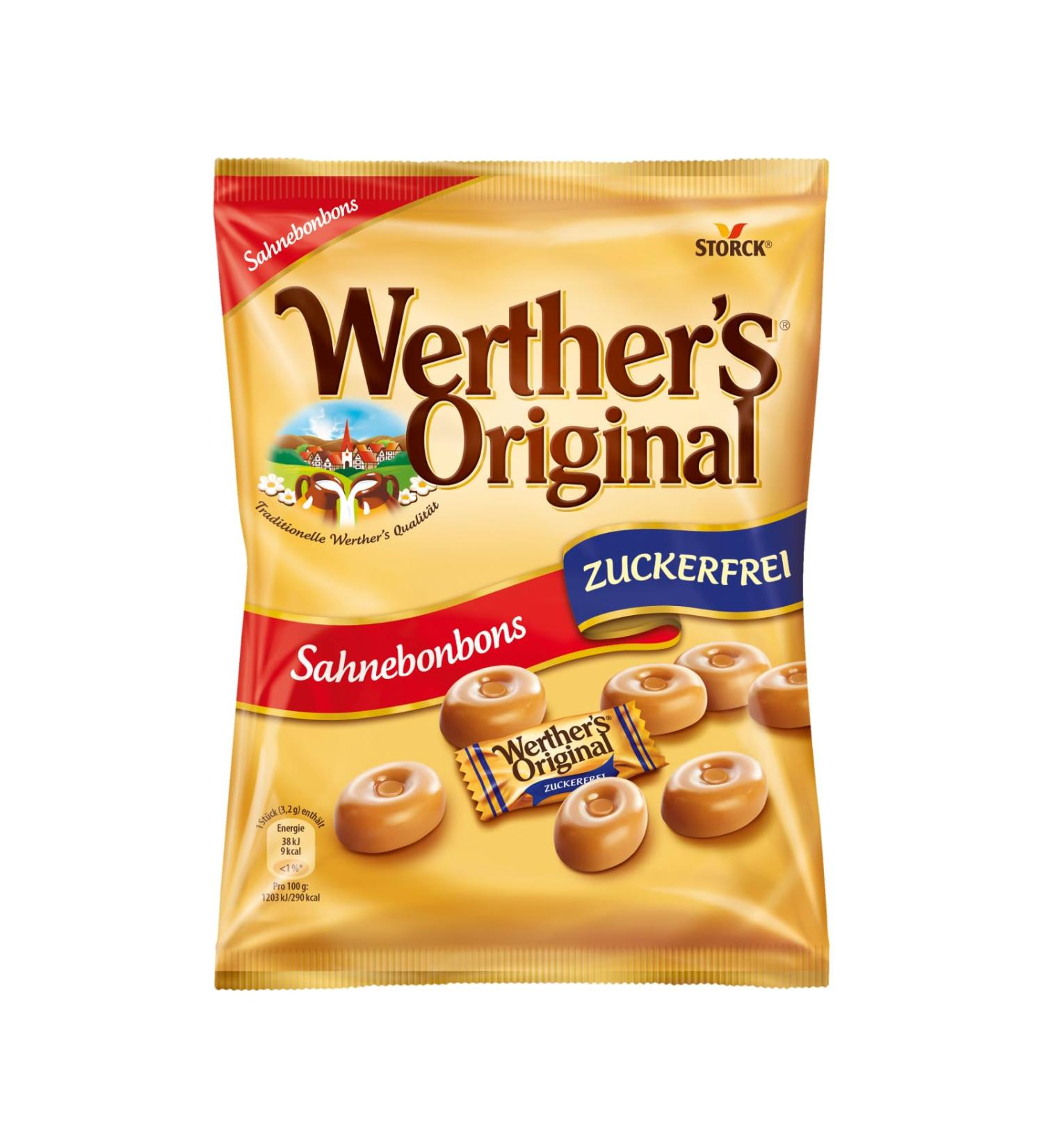 Werther's Original Sugar-Free Cream Candies - 70g Caramel Flavor | Buy Internationally Online - Buy Online on GoSupps.com