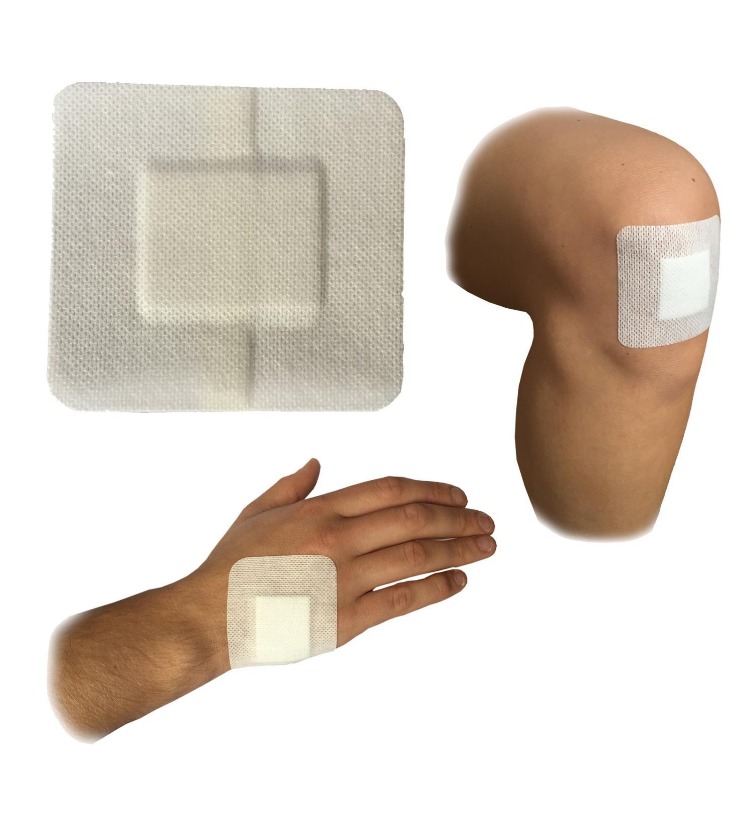 Steropore 25 X 7.0CM X 6.0CM PREMIUM MEDICAL GRADE 100% STERILE LARGE WOUND CUT BURN DRESSINGS PLASTERS WHITE