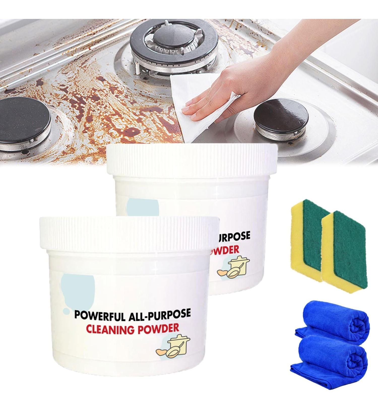 Gumaxx Cleaner Household Multifunctional Strong Cleaning Agent Gumaxx Powerful Kitchen All-Purpose Powder Cleaner Kitchen Cleaning Powder for Grease All Purpose Cleaning Powder (2pc-250g) - Buy Online on GoSupps.com