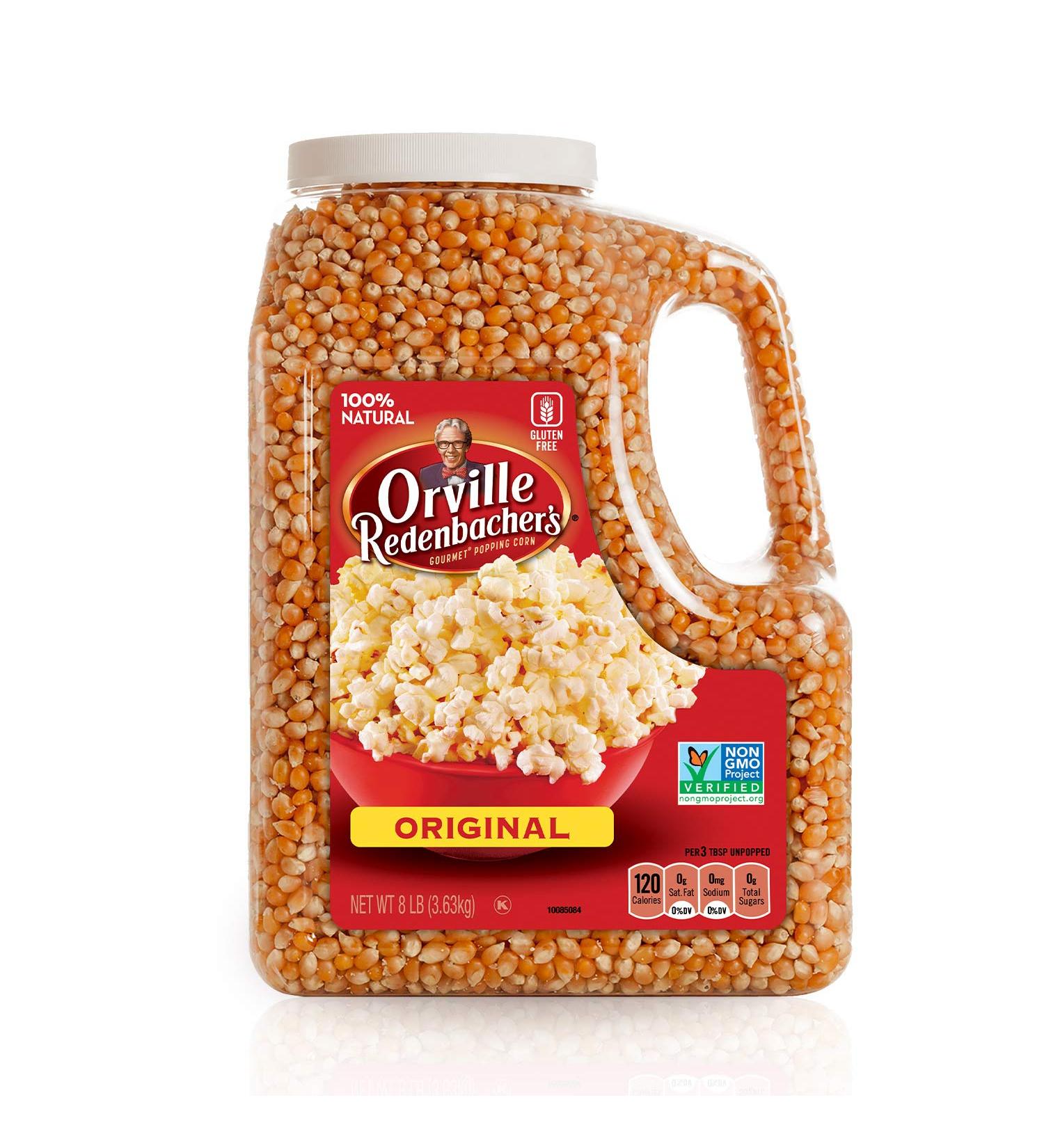 Orville Redenbacher's Original Yellow Gourmet Popcorn Kernels - 8 lb Bag - Buy Online on GoSupps.com