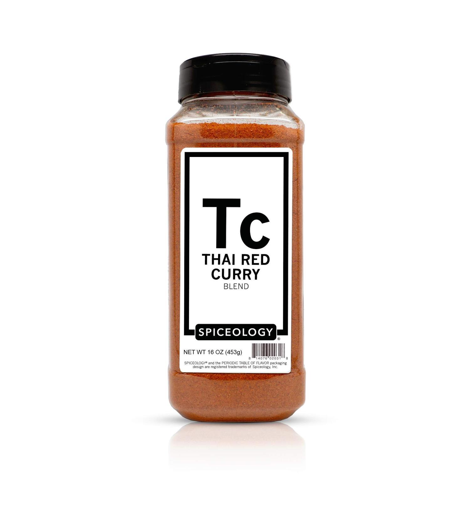 Spiceology Thai Red Curry Powder - Authentic Thai Spices - Premium Seasonings - 16 oz - Buy Online on GoSupps.com