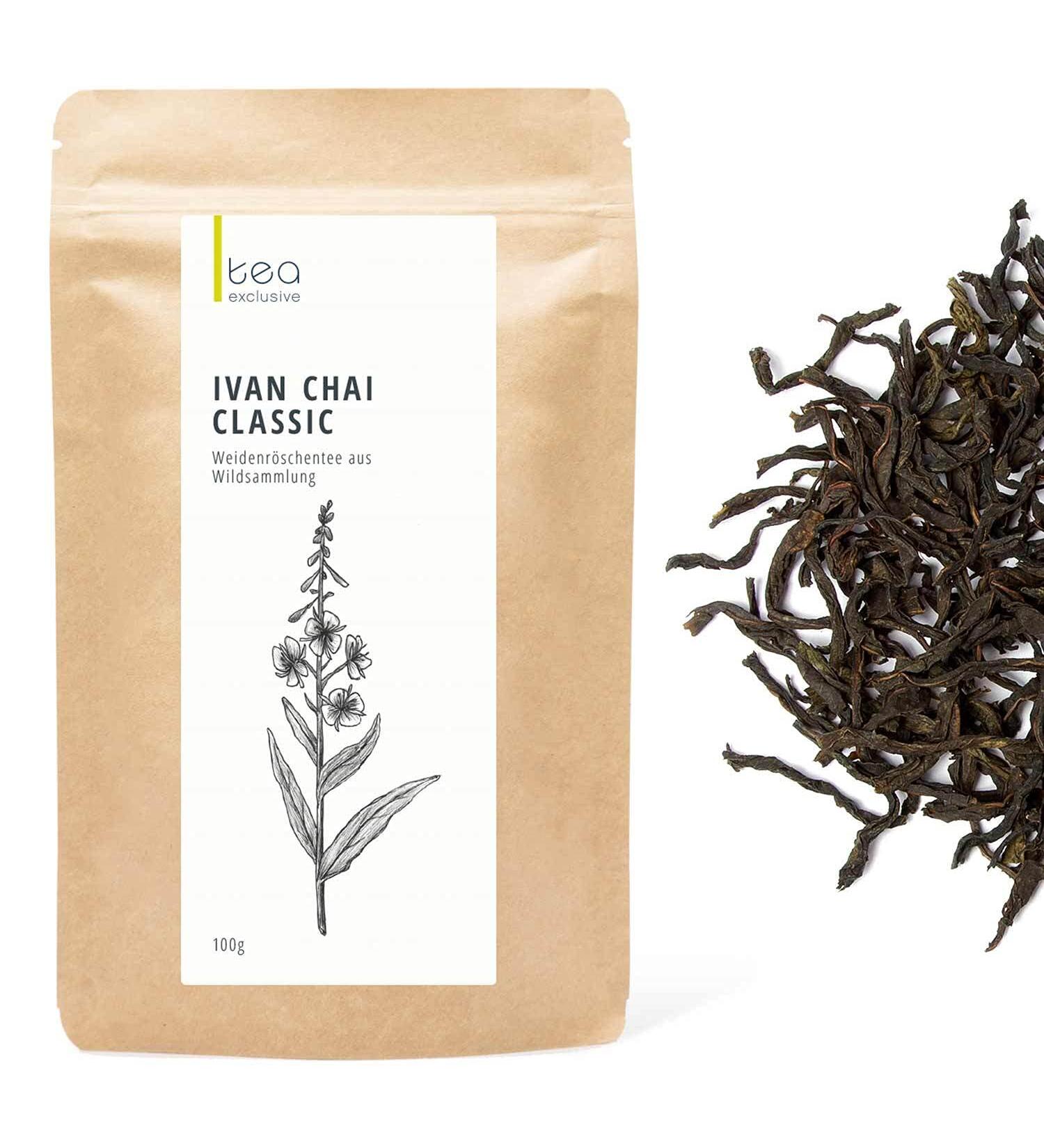 Ivan Chai Classic - Wild Hand-Picked Willowherb Tea | Fermented 100g Bag | Exclusive International Shipping - Buy Online on GoSupps.com