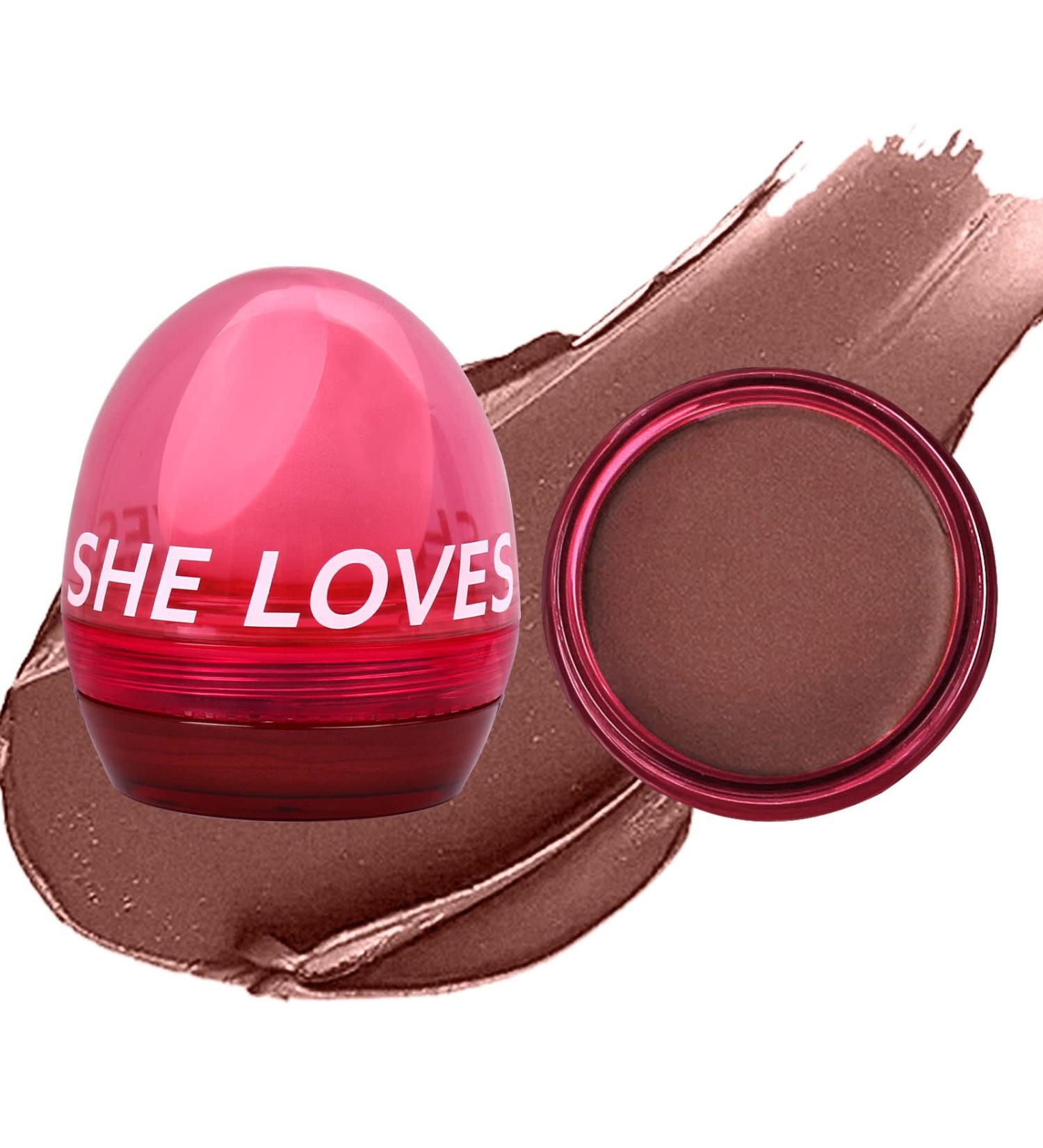 NVOQILIN With Sponge Shiny Face Professional Makeup Cosmetic Pigmented Long Lasting - Buy Online on GoSupps.com