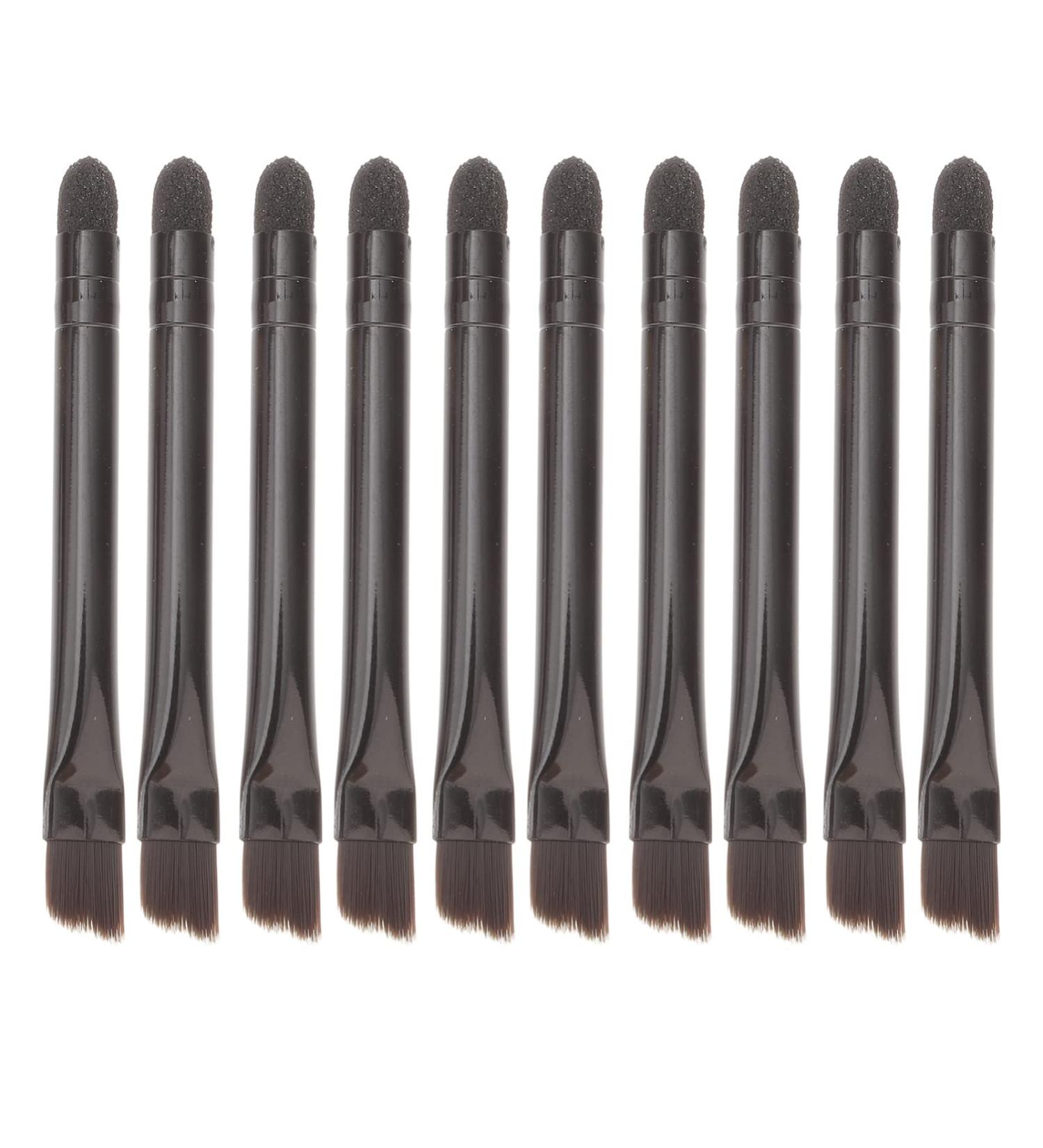 LALAFINA 10 Pcs Eye Shadow Brush Makeup Applicator Eyebrow Brush Applicator Makeup Brush Mix Lipstick Stick - Buy Online on GoSupps.com