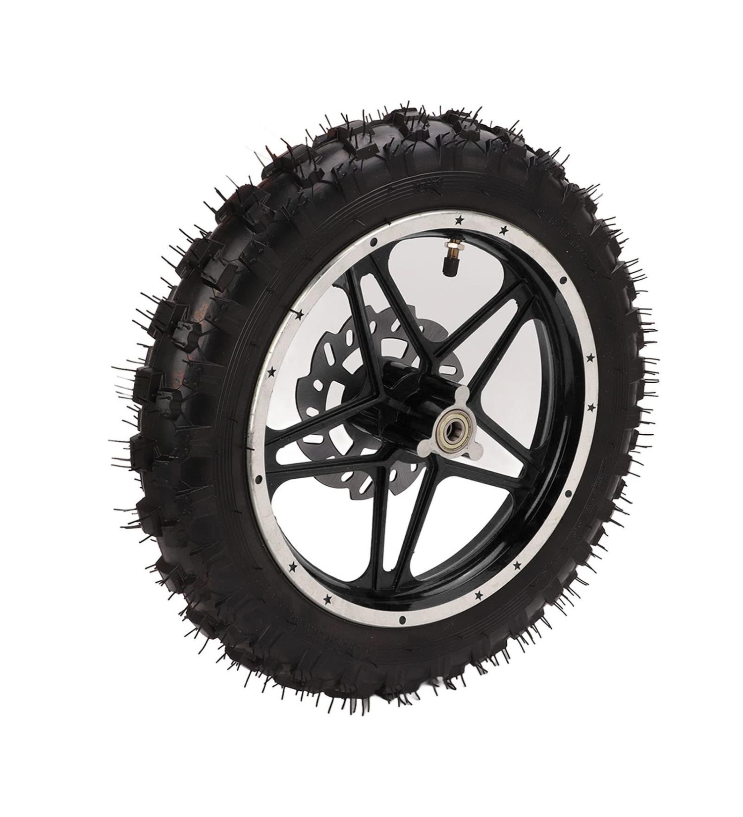 Front Wheel Tyre Durable Wear Resistant Front Wheel Assembly High Friction Rubber Metal for Off Road Vehicle - Buy Online on GoSupps.com