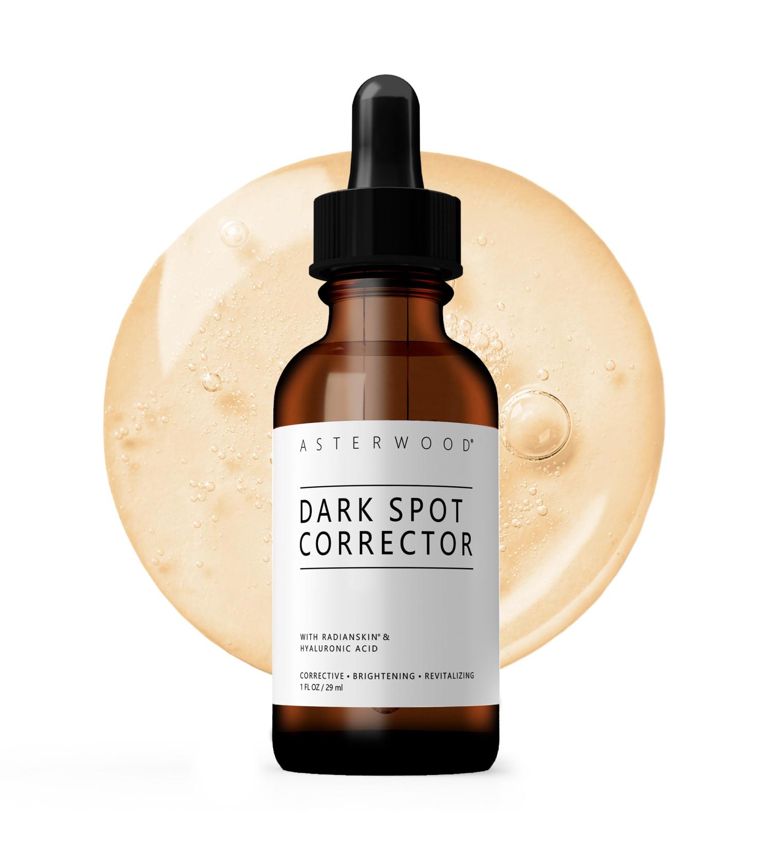 Asterwood Dark Spot Corrector for Face Serum - with Radianskin - with Tranexamic Acid Kojic Acid Glycolic Acid & Salicylic Acid - 1 Fl Oz 1 Fl Oz (Pack of 1) - Buy Online on GoSupps.com
